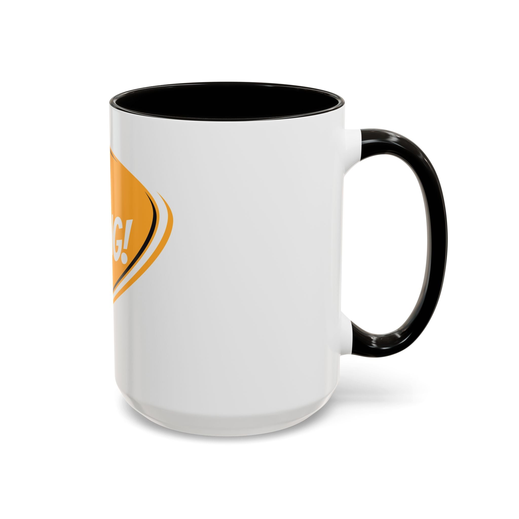 Gone Fishing Speech Bubble Mug | Fishing Quote Coffee Cup