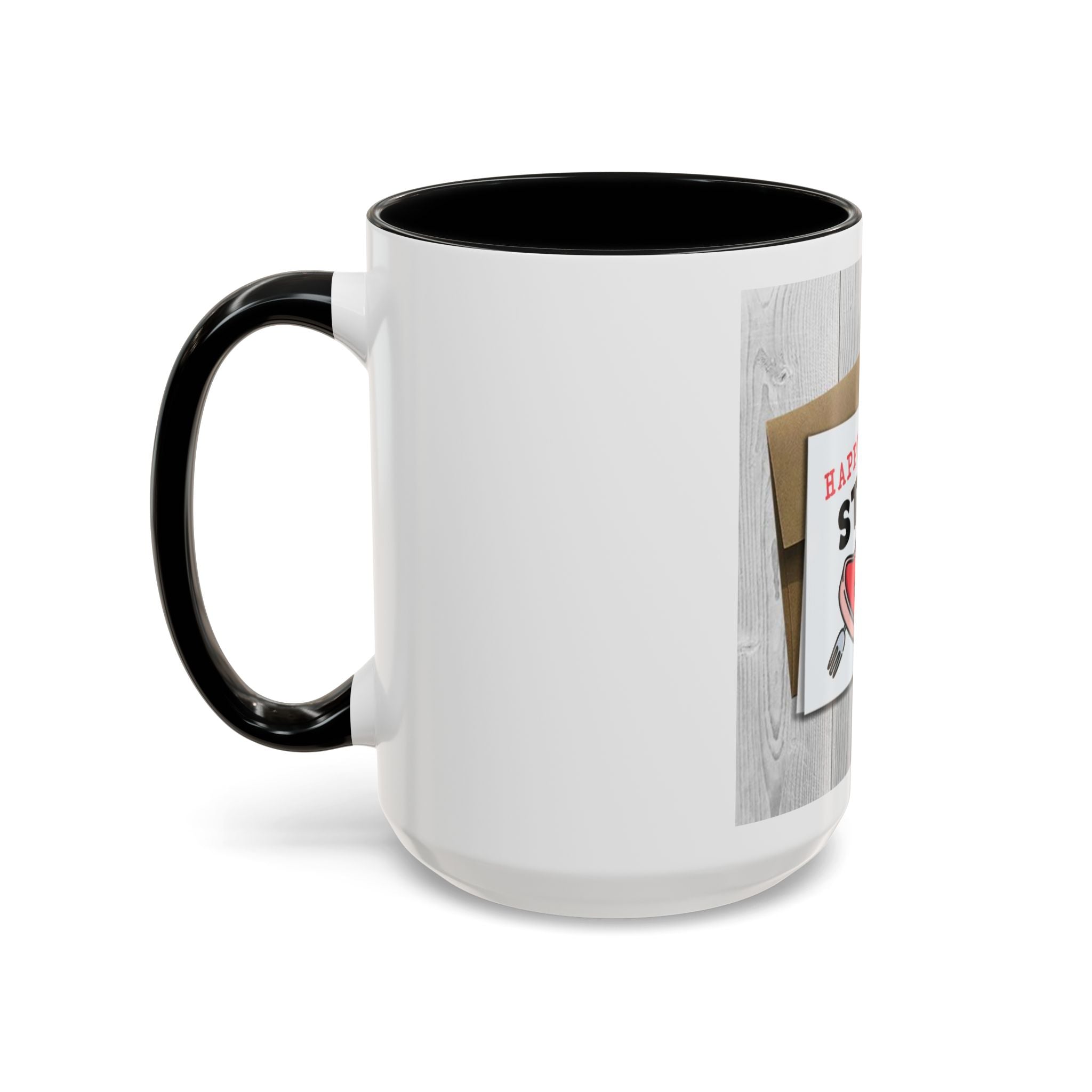 Happy Steak & BJ Day Mug | Novelty Coffee Mug, Humorous Holiday Design