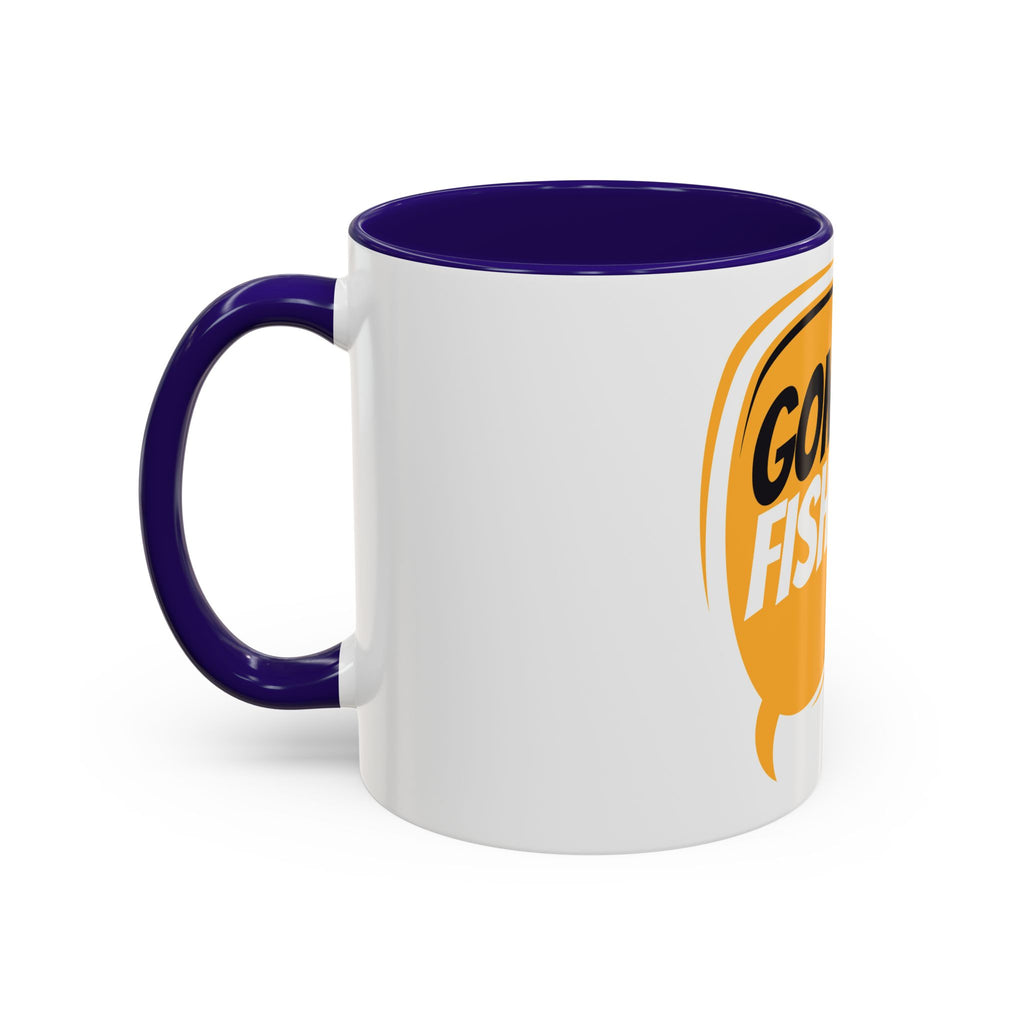 Gone Fishing Speech Bubble Mug | Fishing Quote Coffee Cup