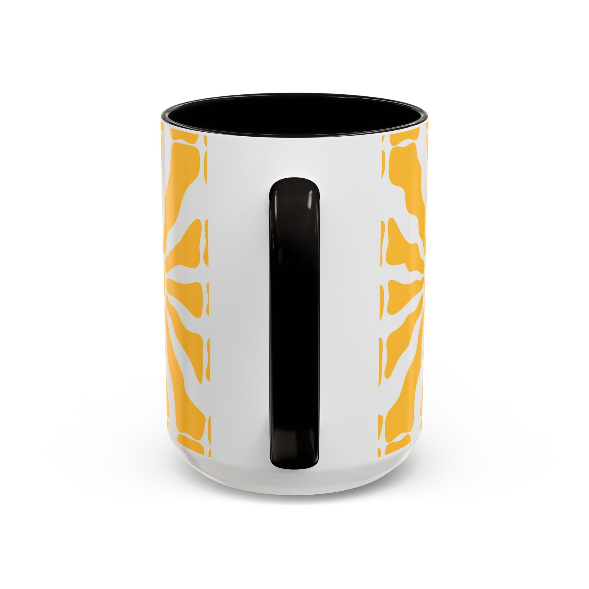 Yellow Sunburst Mug | Ceramic Coffee Cup