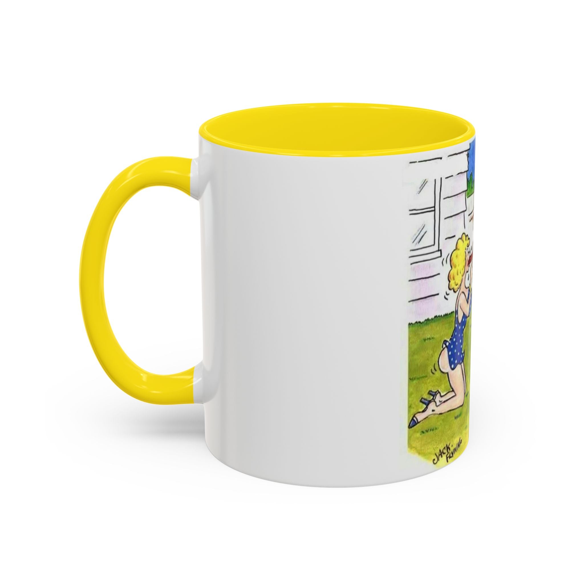 Backyard BBQ Cartoon mug | Accent Coffee Mug 11oz 15oz