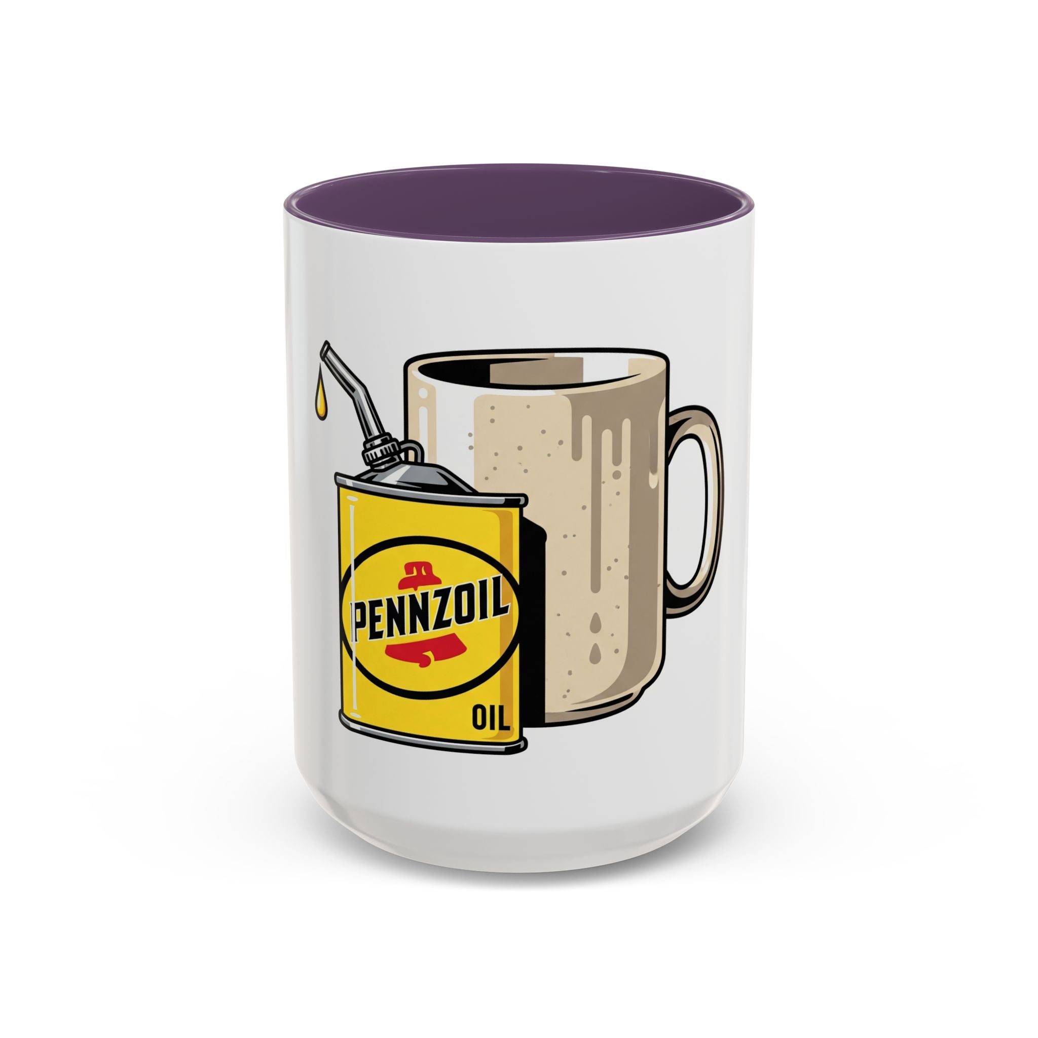 Pennzoil Coffee Mug | 11 oz & 15 oz Ceramic Accent Mug