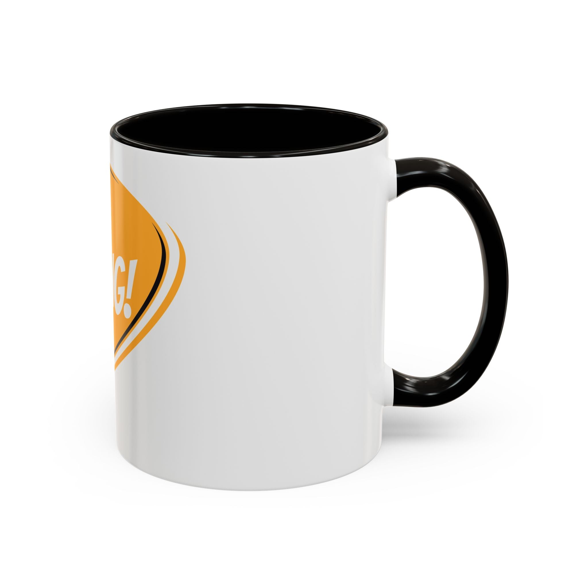 Gone Fishing Speech Bubble Mug | Fishing Quote Coffee Cup