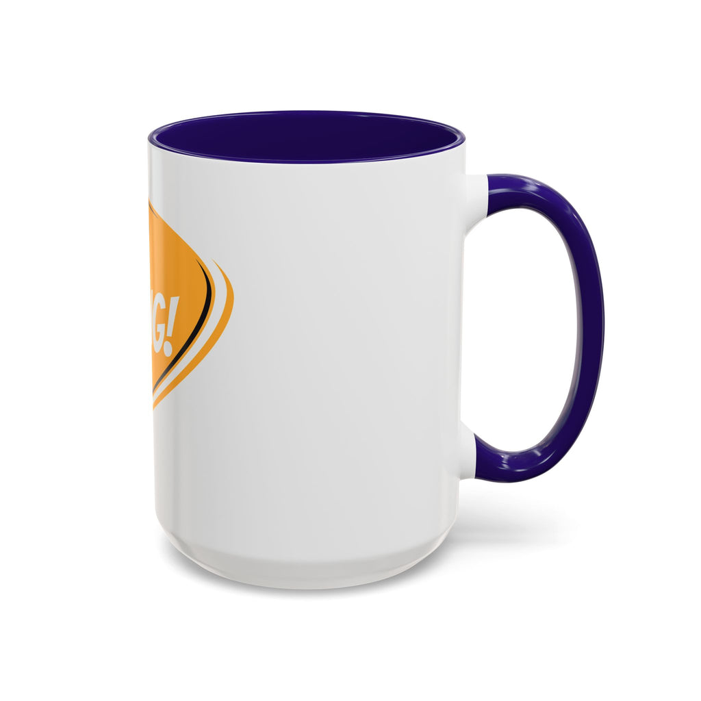 Gone Fishing Speech Bubble Mug | Fishing Quote Coffee Cup