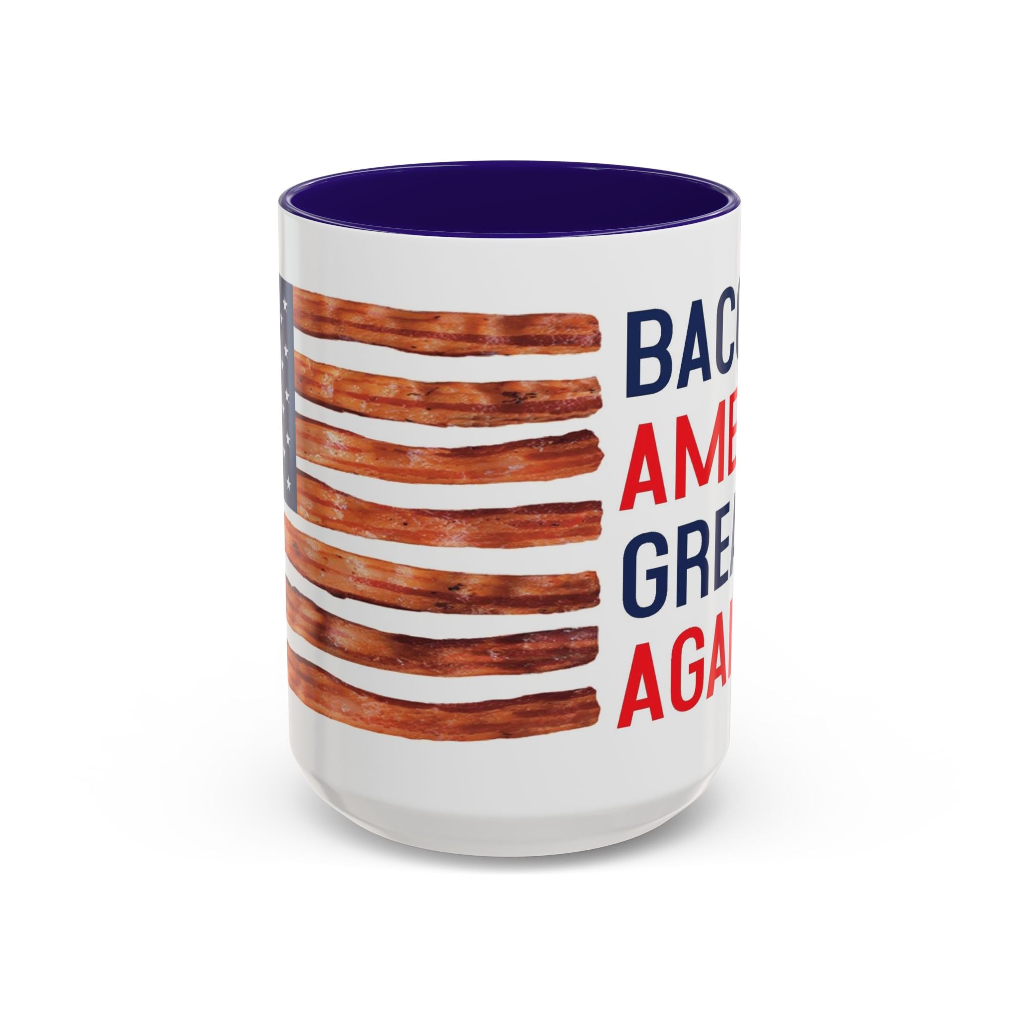 Bacon America Great Again Mug | 11 oz & 15 oz Ceramic Coffee Mug