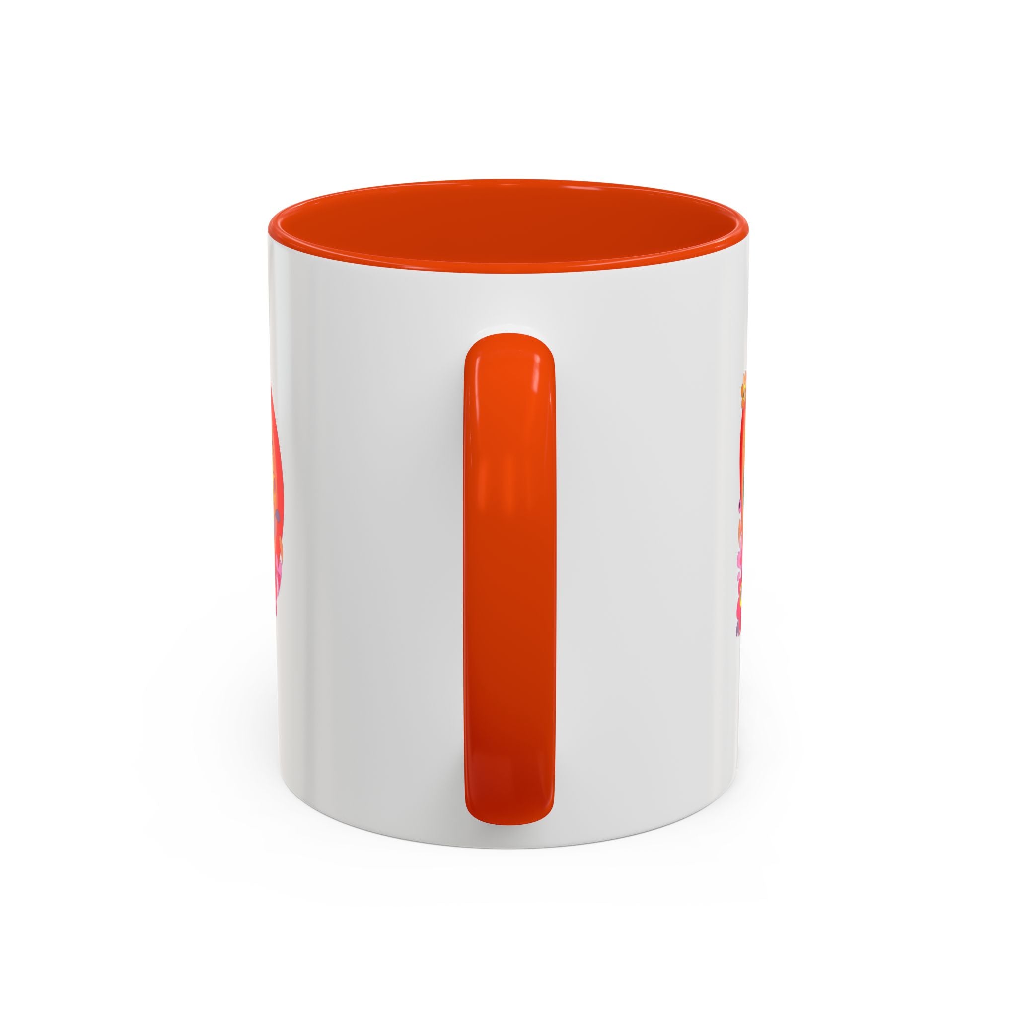 Retro Peace Flower Power Mug | Colorful 70s Hippie Design