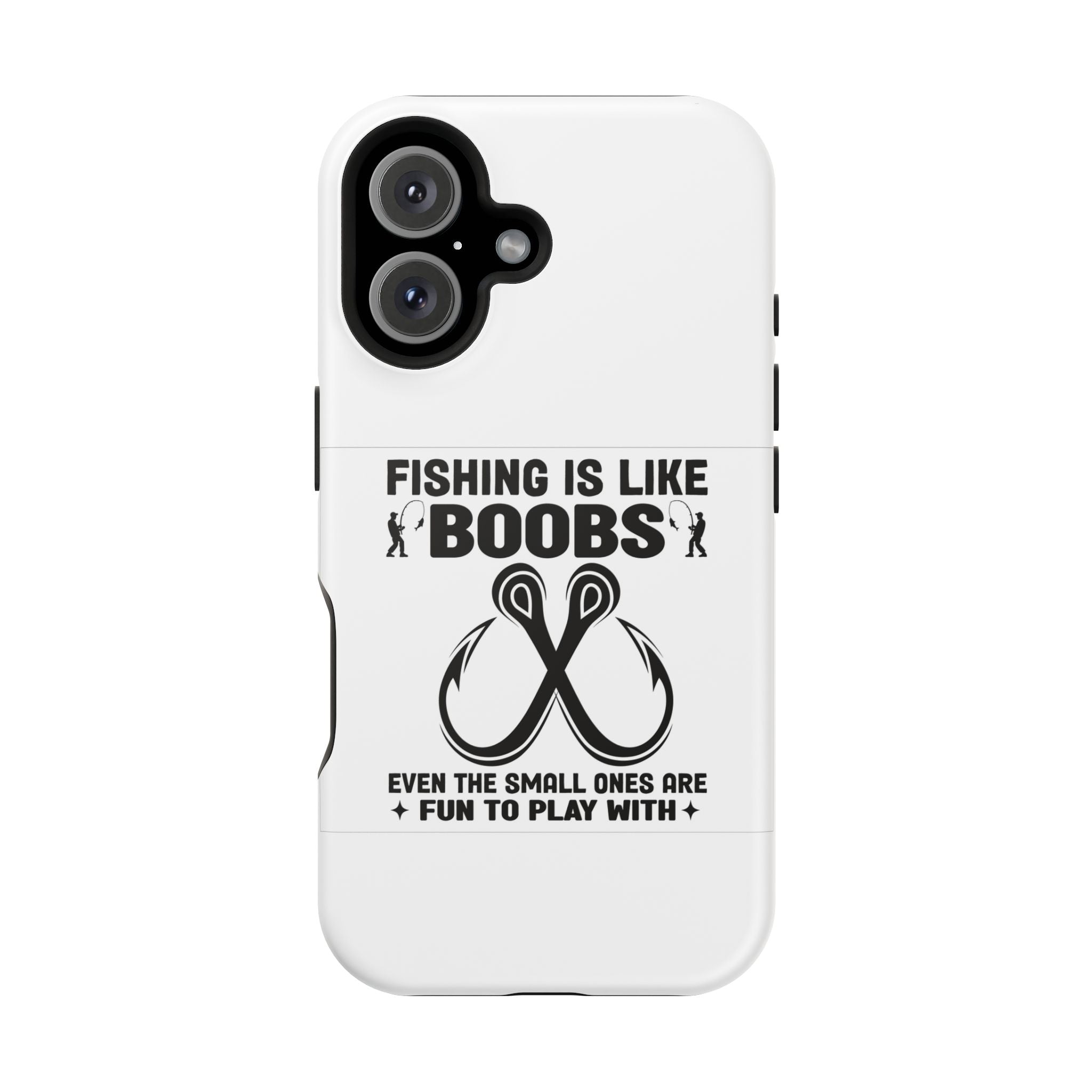Fishing Is Like Boobs phone case | Impact-Resistant Case