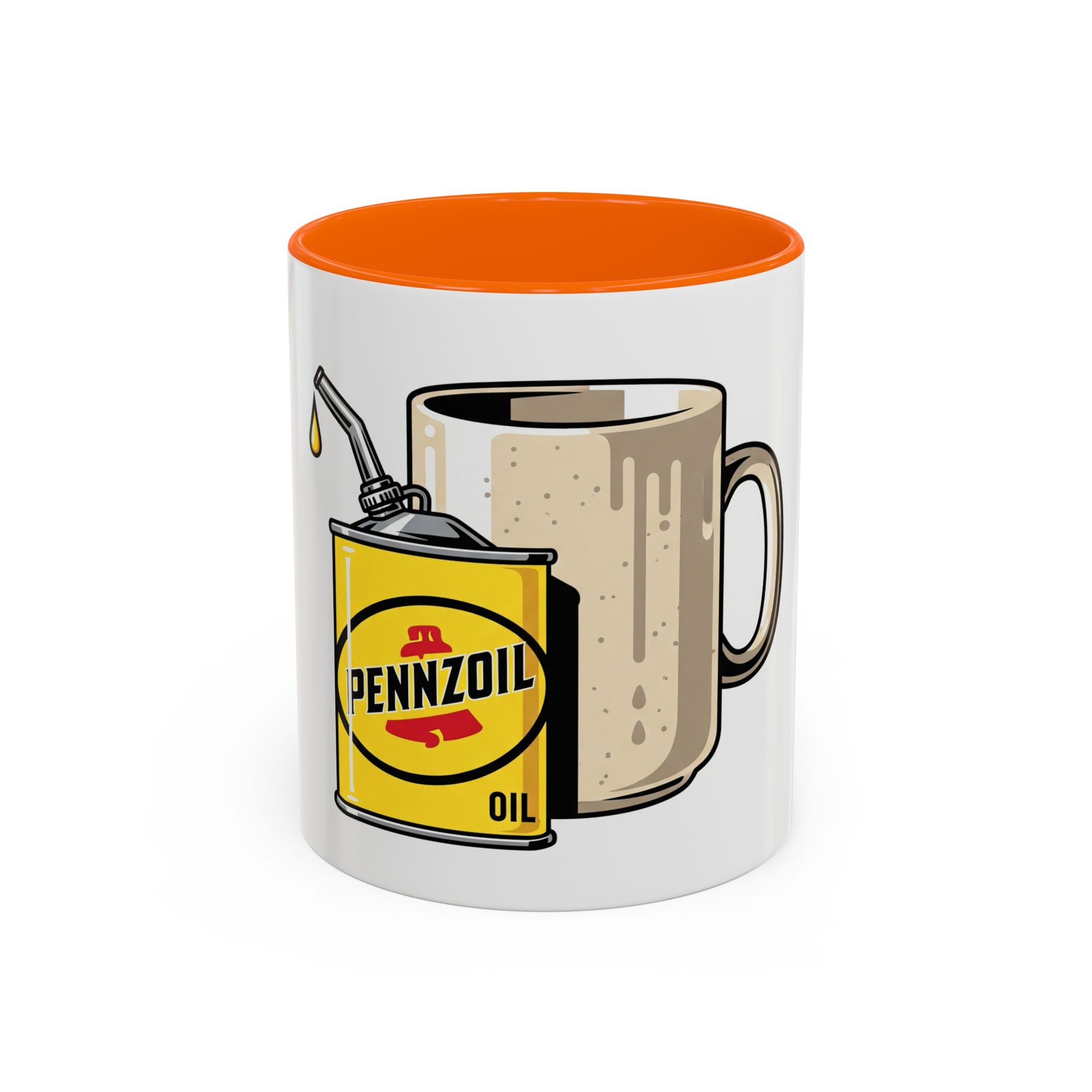 Pennzoil Coffee Mug | 11 oz & 15 oz Ceramic Accent Mug