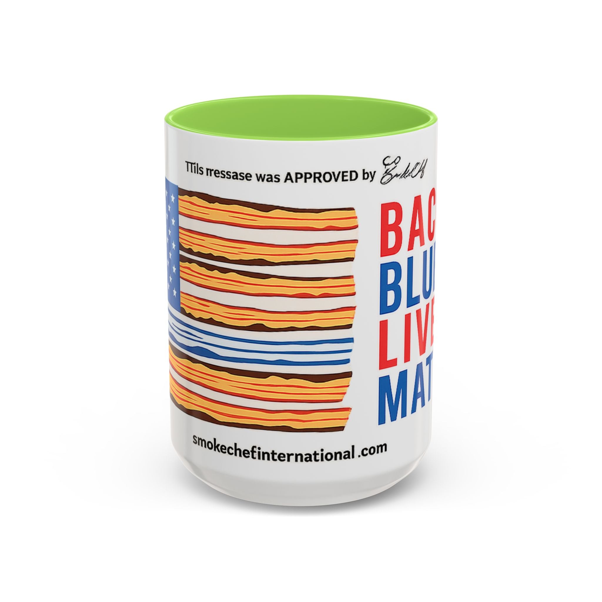 Bacon Blue Lives Matter Mug | 11oz or 15oz Colorful Ceramic Mug