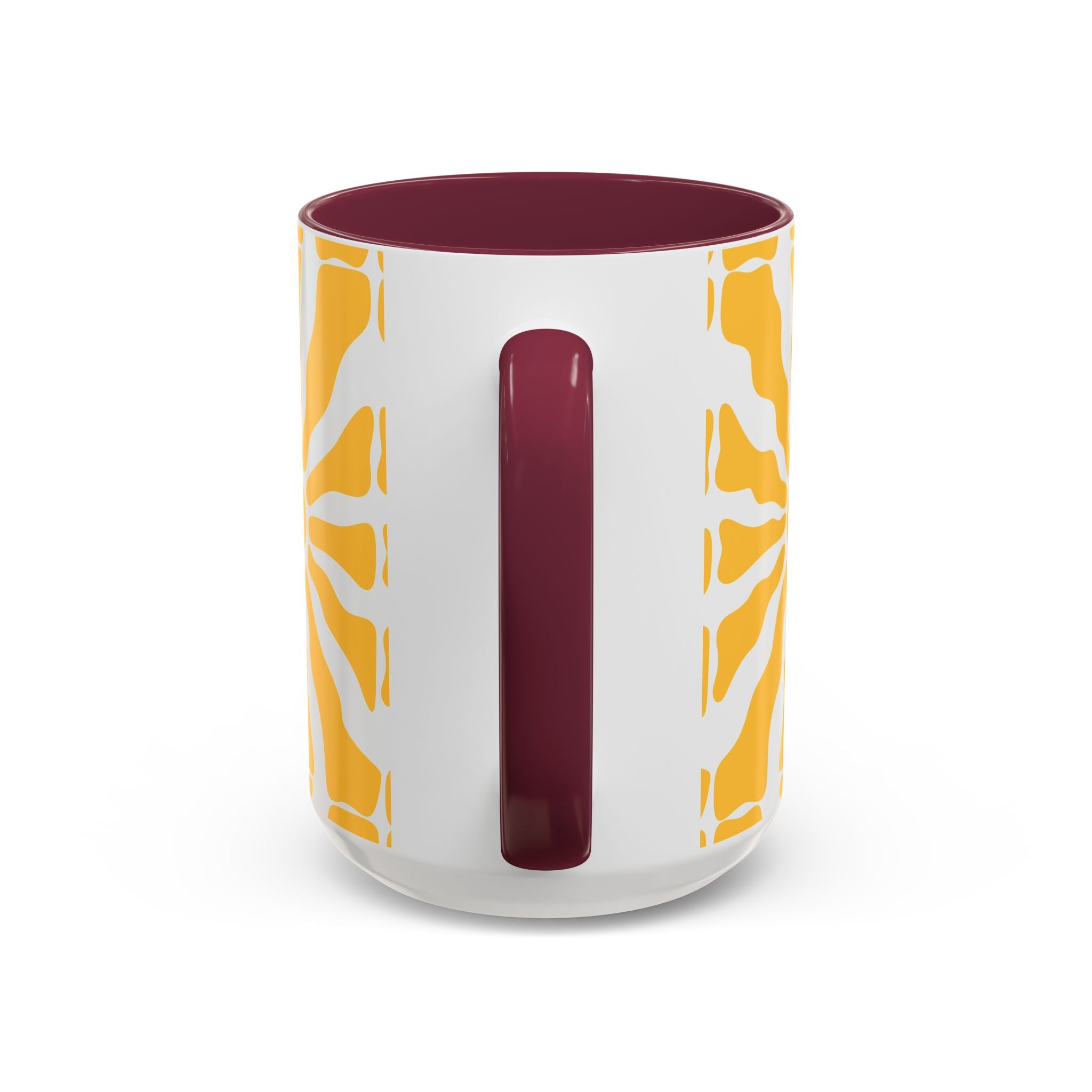 Yellow Sunburst Mug | Ceramic Coffee Cup
