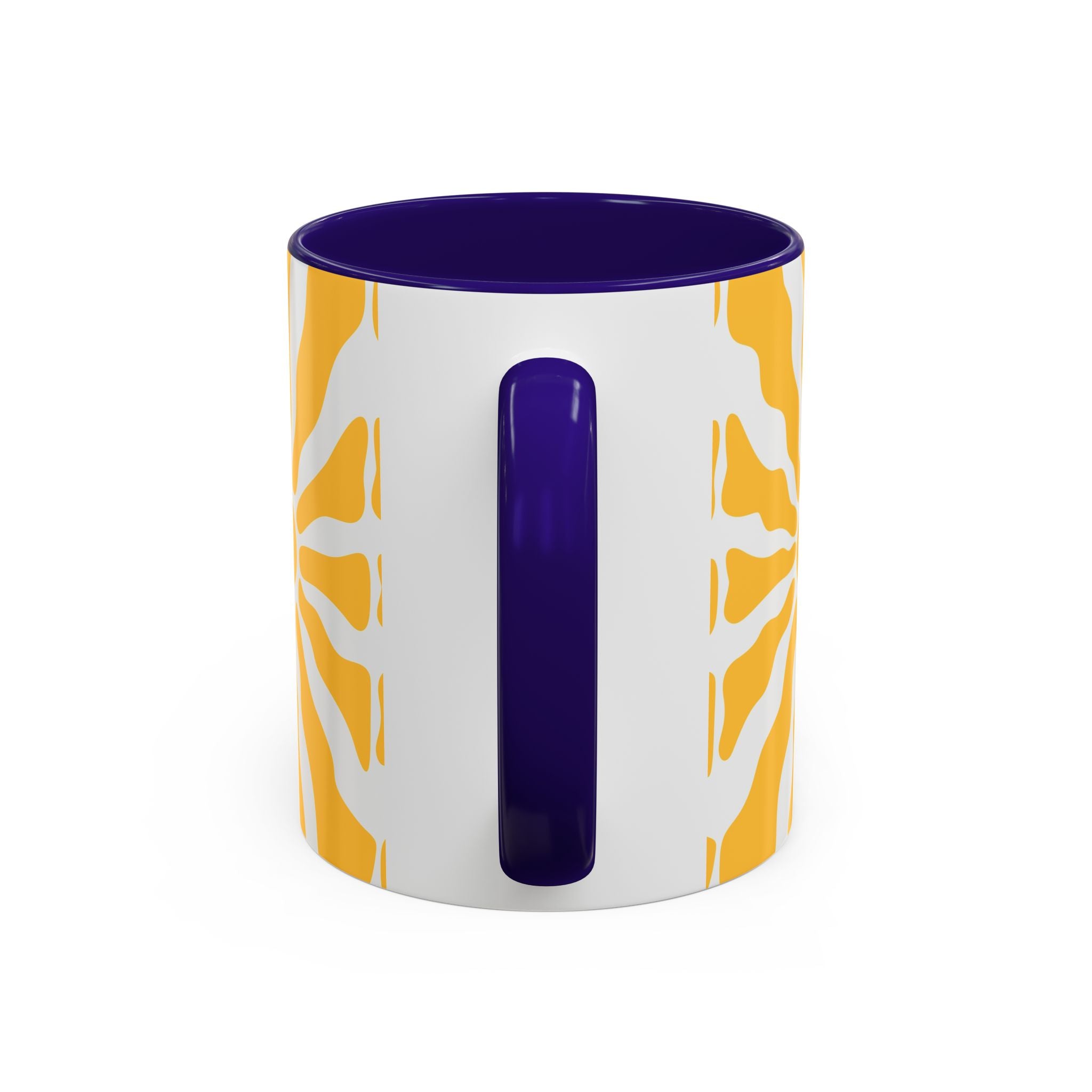 Yellow Sunburst Mug | Ceramic Coffee Cup