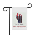 We The People Fist garden flag | House Banner, Patriotic American Flag Design