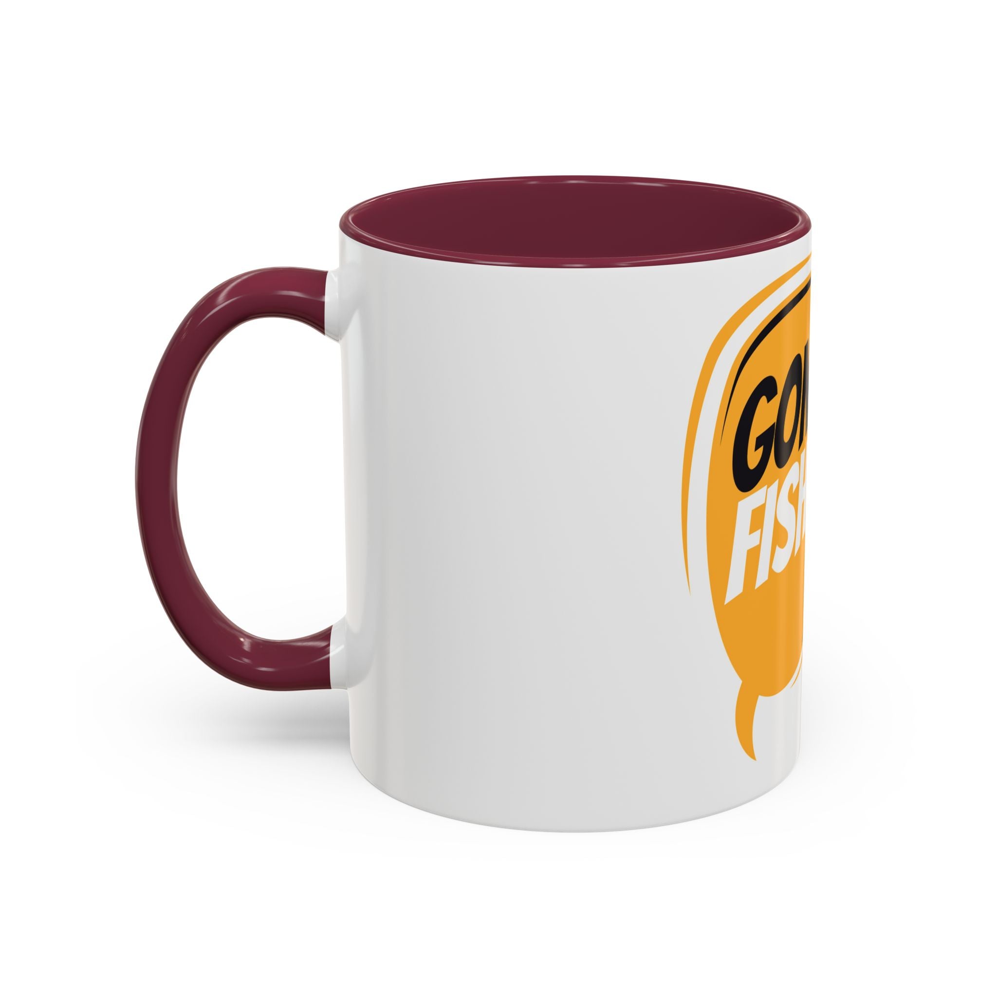 Gone Fishing Speech Bubble Mug | Fishing Quote Coffee Cup