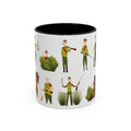 Hunter Pattern Mug | Hunting Illustrations, Outdoorsman Coffee Cup