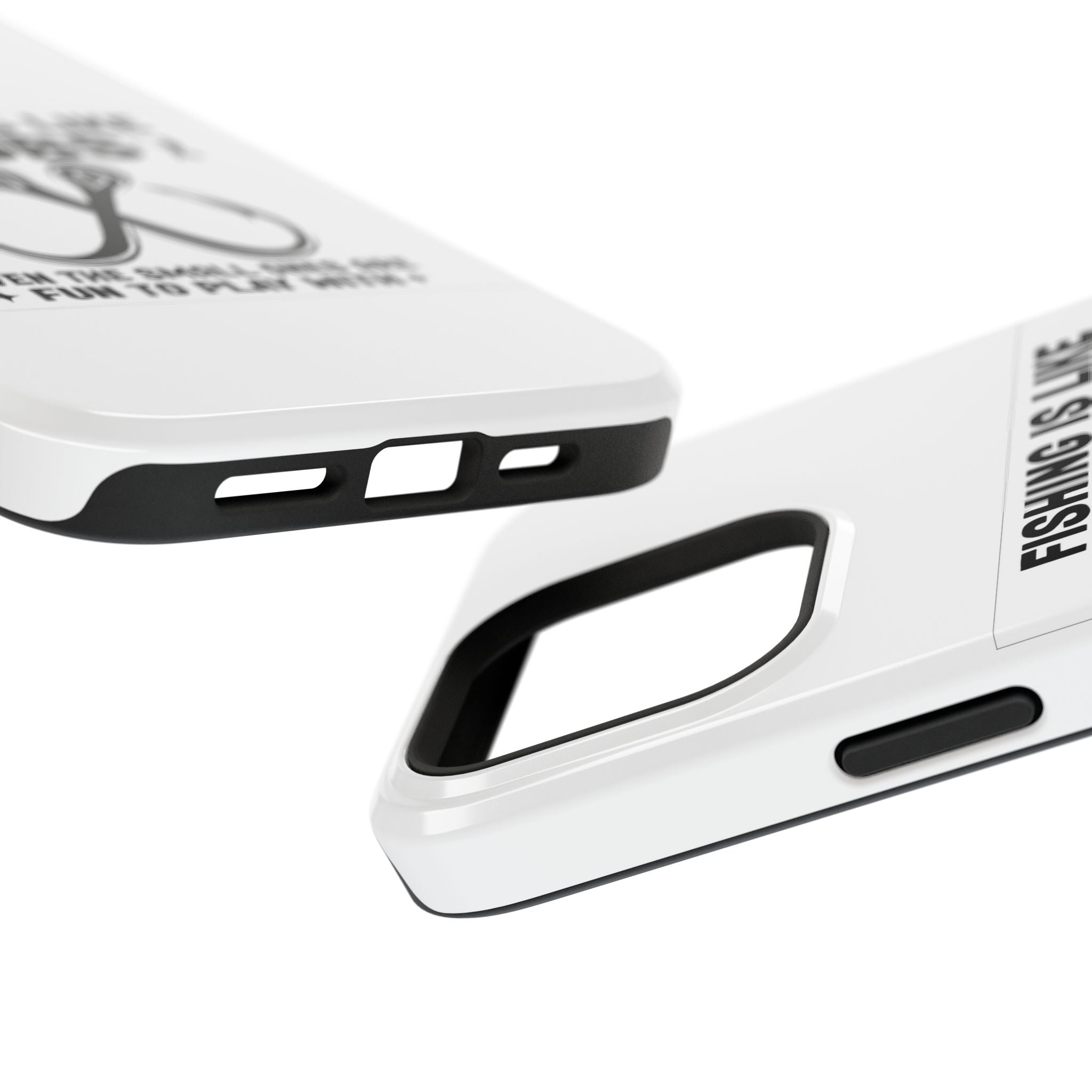 Fishing Is Like Boobs phone case | Impact-Resistant Case