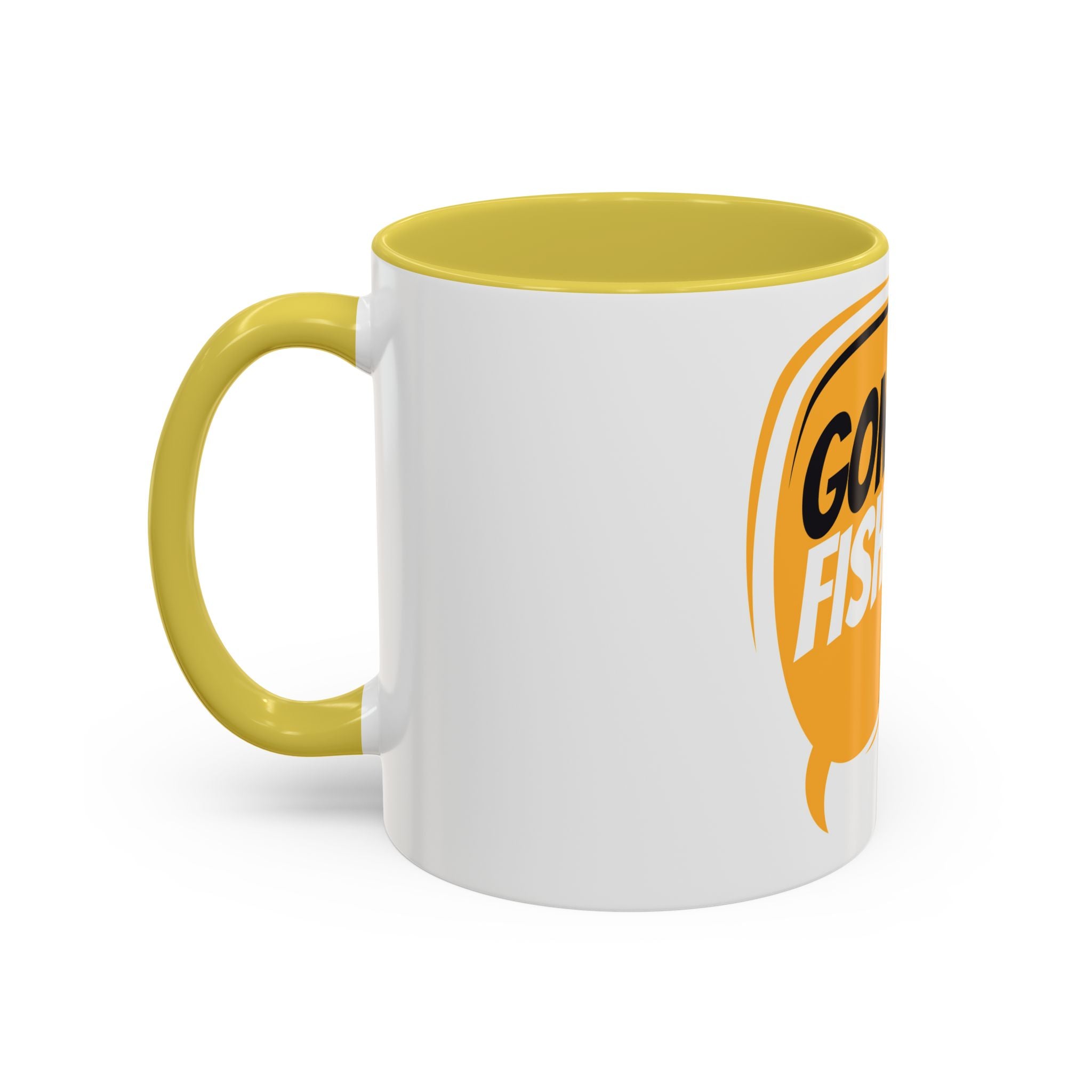 Gone Fishing Speech Bubble Mug | Fishing Quote Coffee Cup