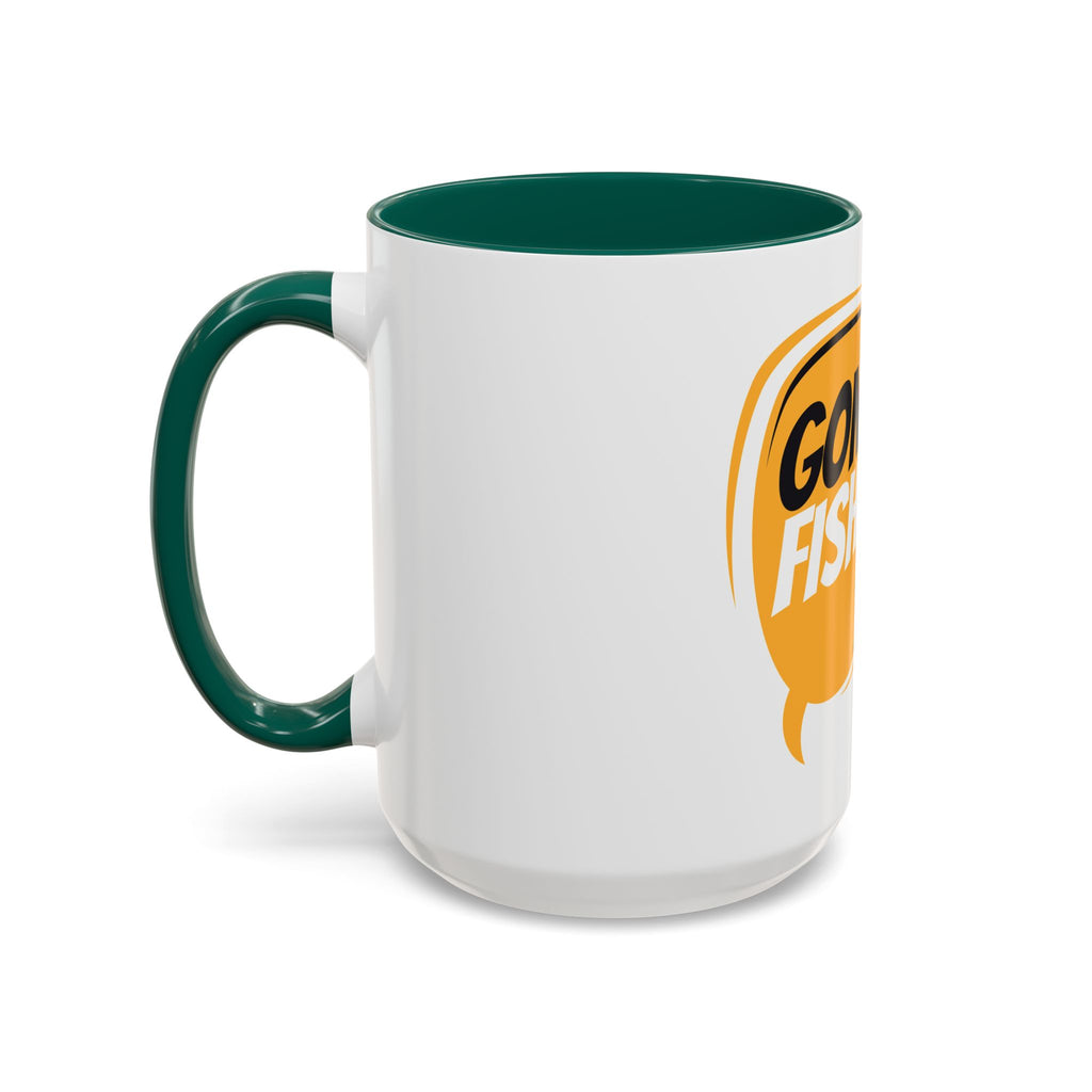 Gone Fishing Speech Bubble Mug | Fishing Quote Coffee Cup