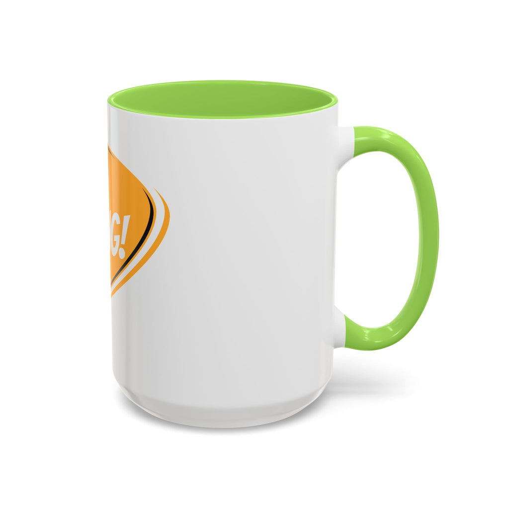 Gone Fishing Speech Bubble Mug | Fishing Quote Coffee Cup