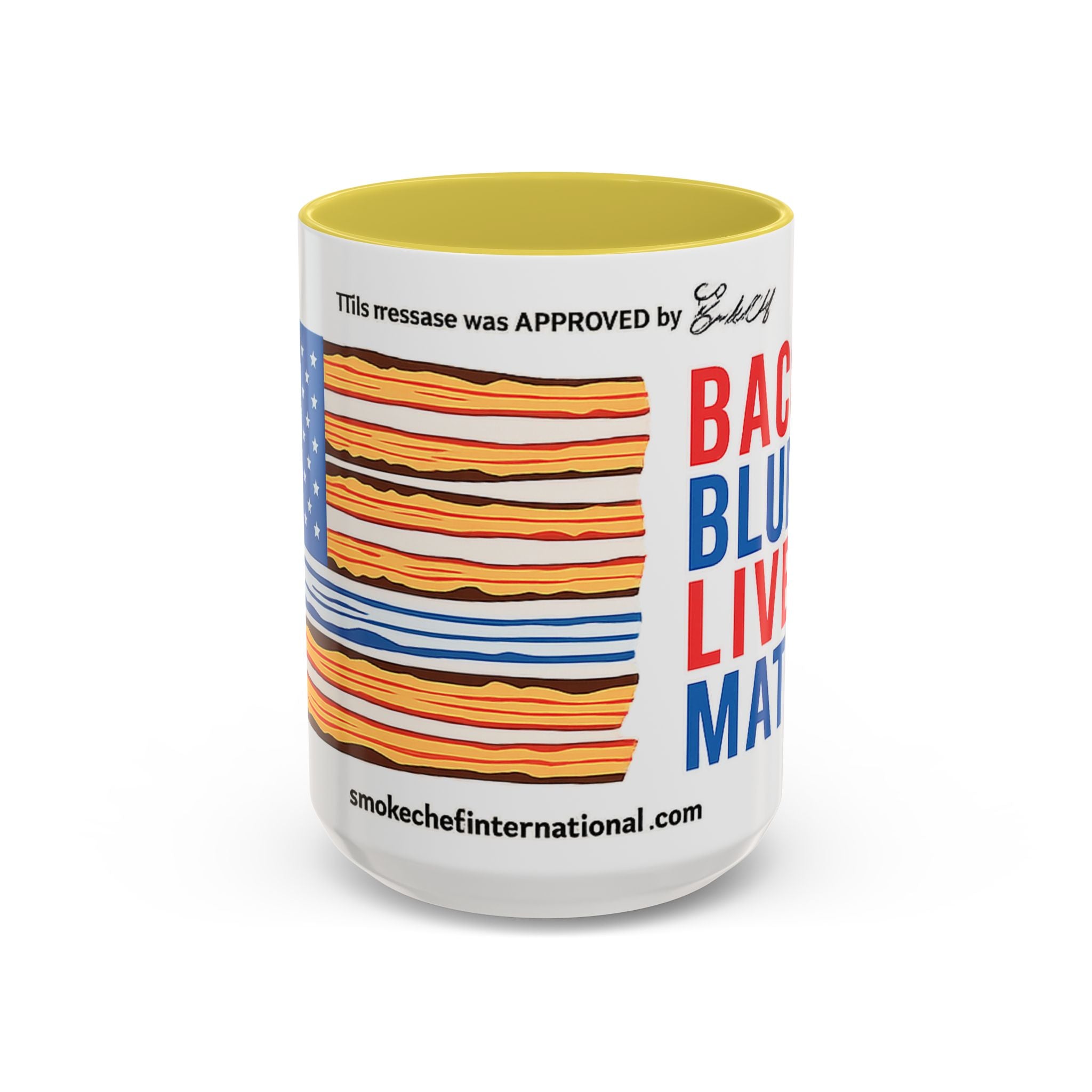 Bacon Blue Lives Matter Mug | 11oz or 15oz Colorful Ceramic Mug