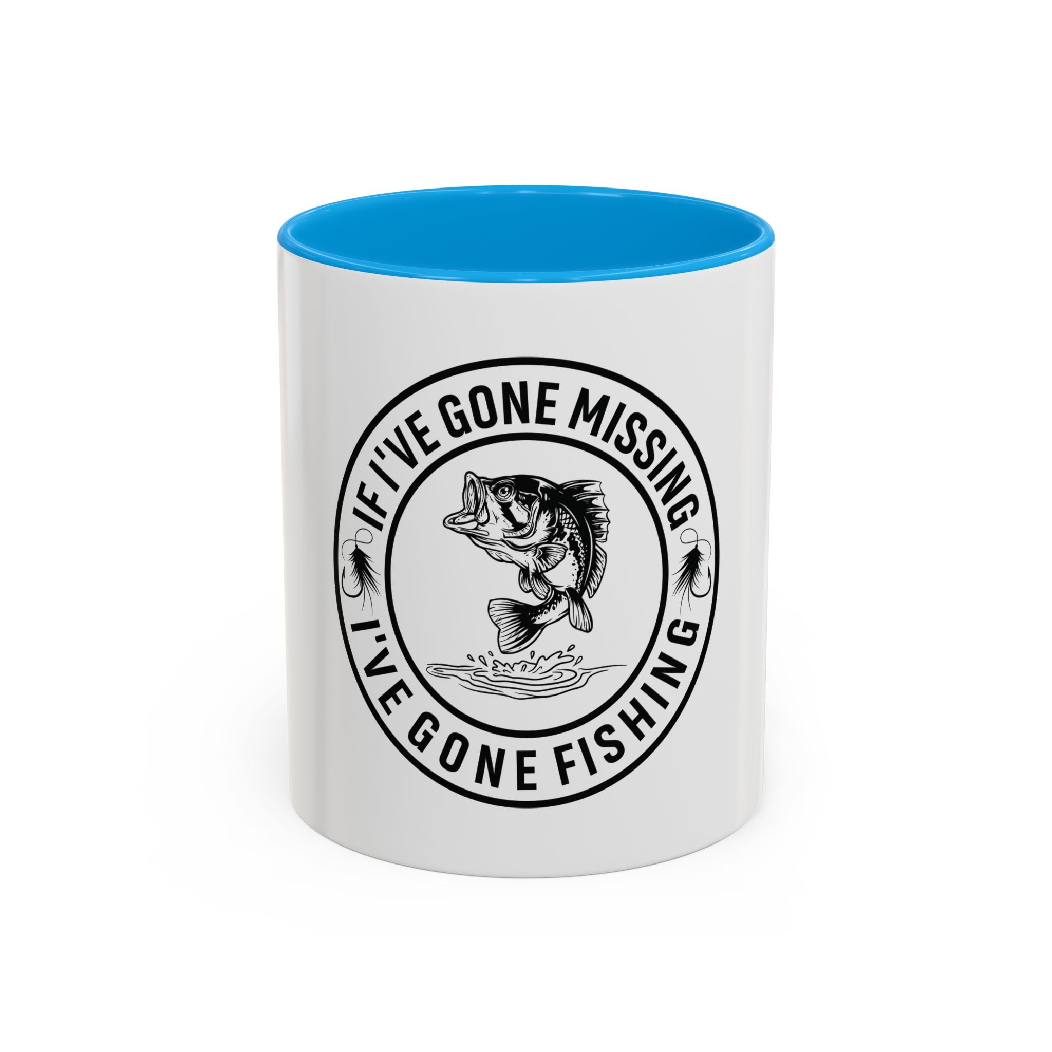 If I've Gone Missing I've Gone Fishing Mug | Fishing Bass Coffee Cup