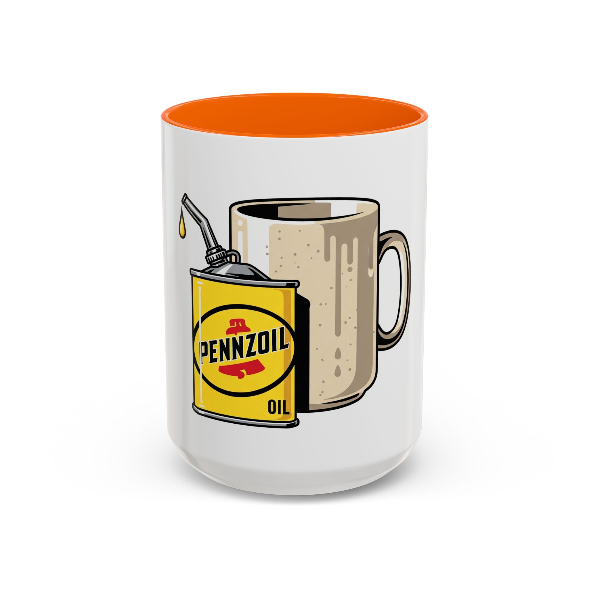 Pennzoil Coffee Mug | 11 oz & 15 oz Ceramic Accent Mug