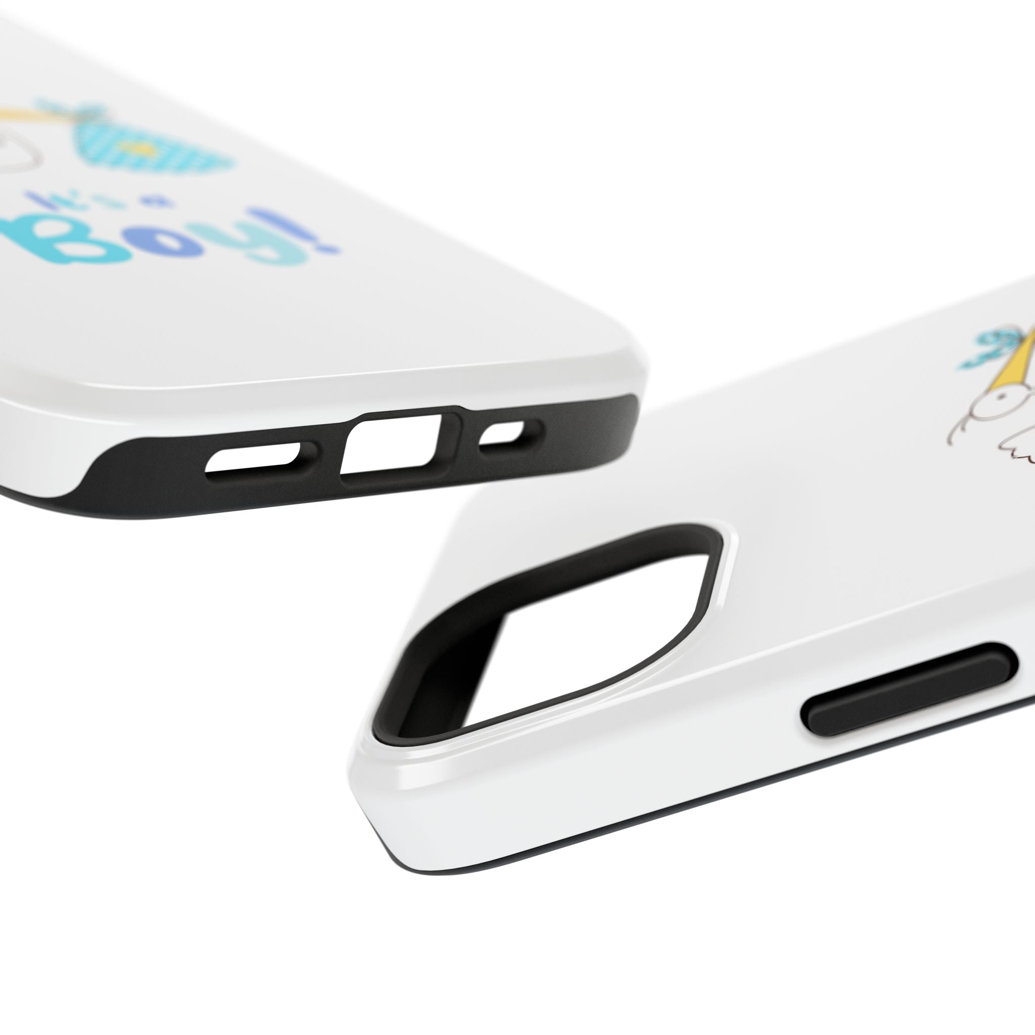 Stork 'It's a Boy' Phone Case | Impact-Resistant Case