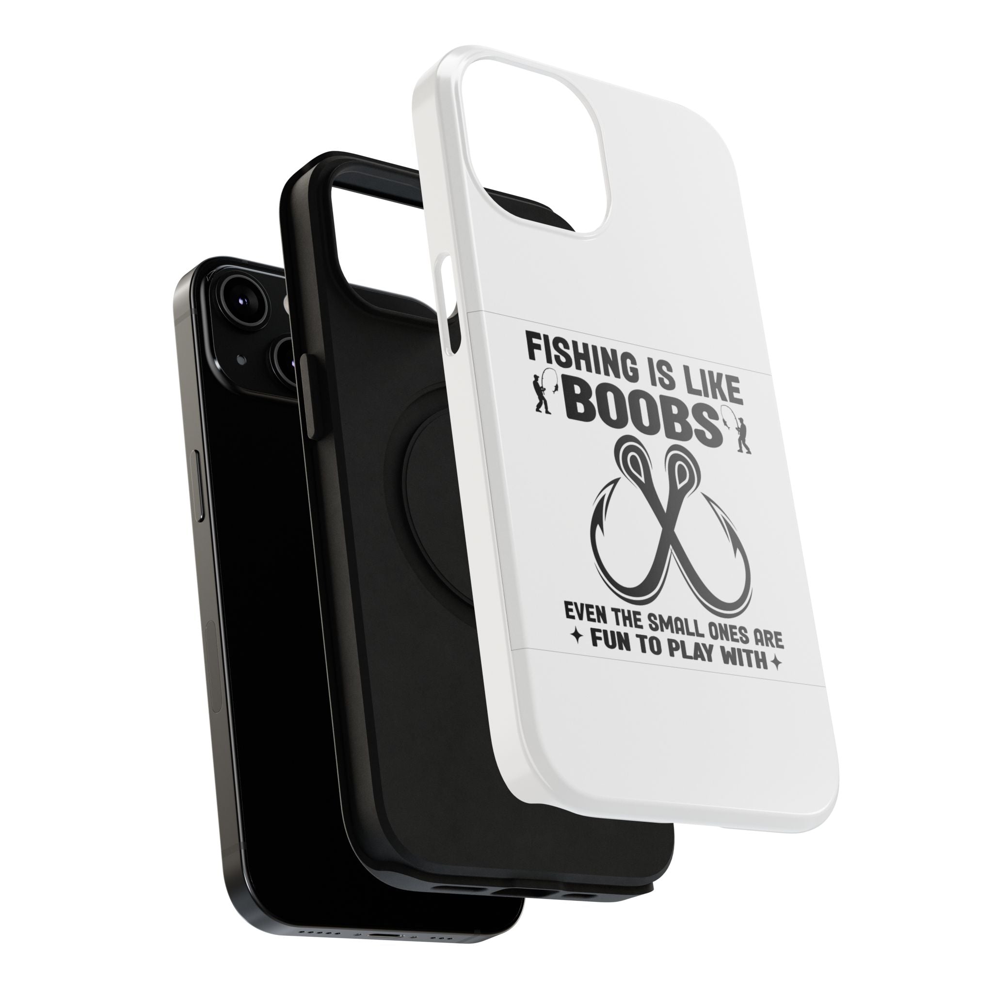 Fishing Is Like Boobs phone case | Impact-Resistant Case