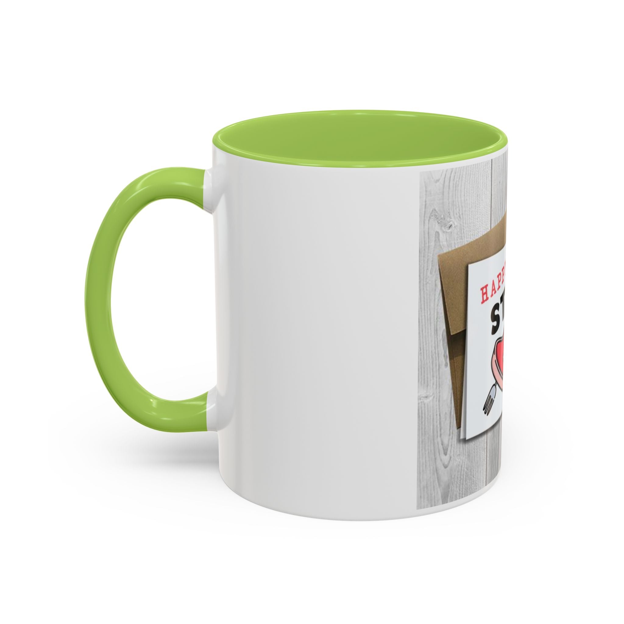 Happy Steak & BJ Day Mug | Novelty Coffee Mug, Humorous Holiday Design