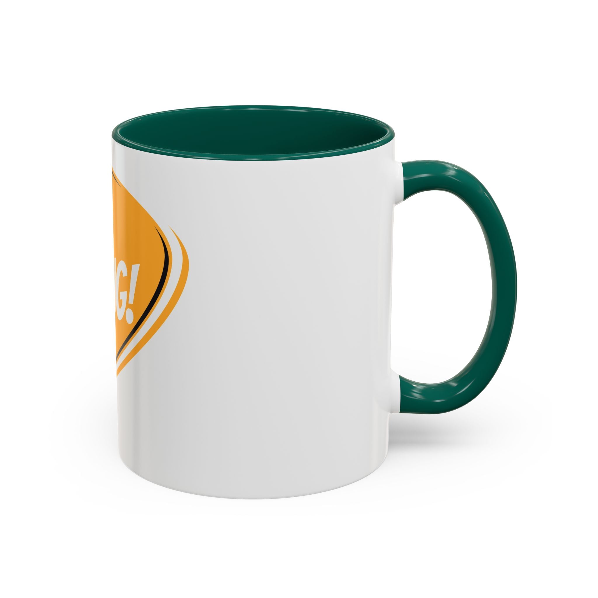 Gone Fishing Speech Bubble Mug | Fishing Quote Coffee Cup