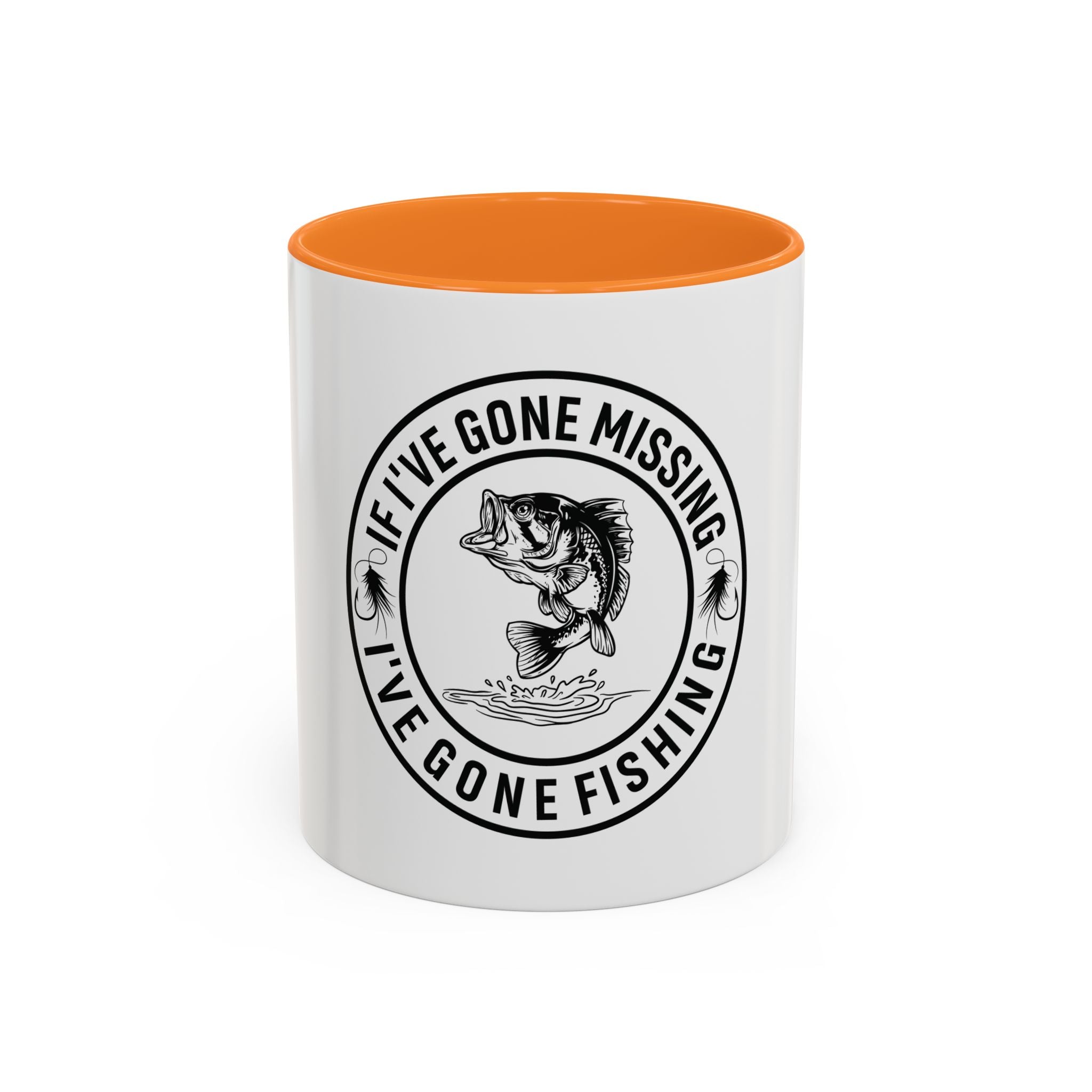 If I've Gone Missing I've Gone Fishing Mug | Fishing Bass Coffee Cup