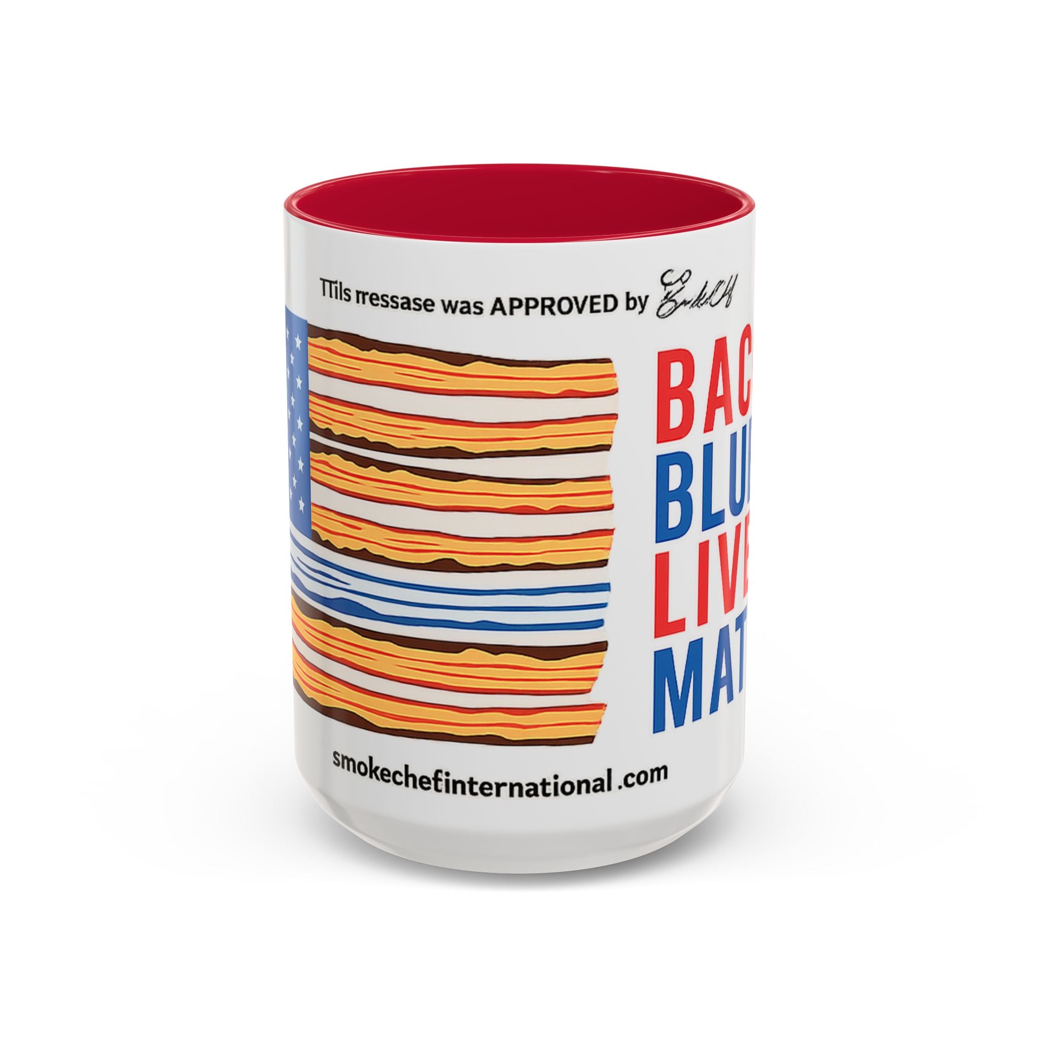 Bacon Blue Lives Matter Mug | 11oz or 15oz Colorful Ceramic Mug