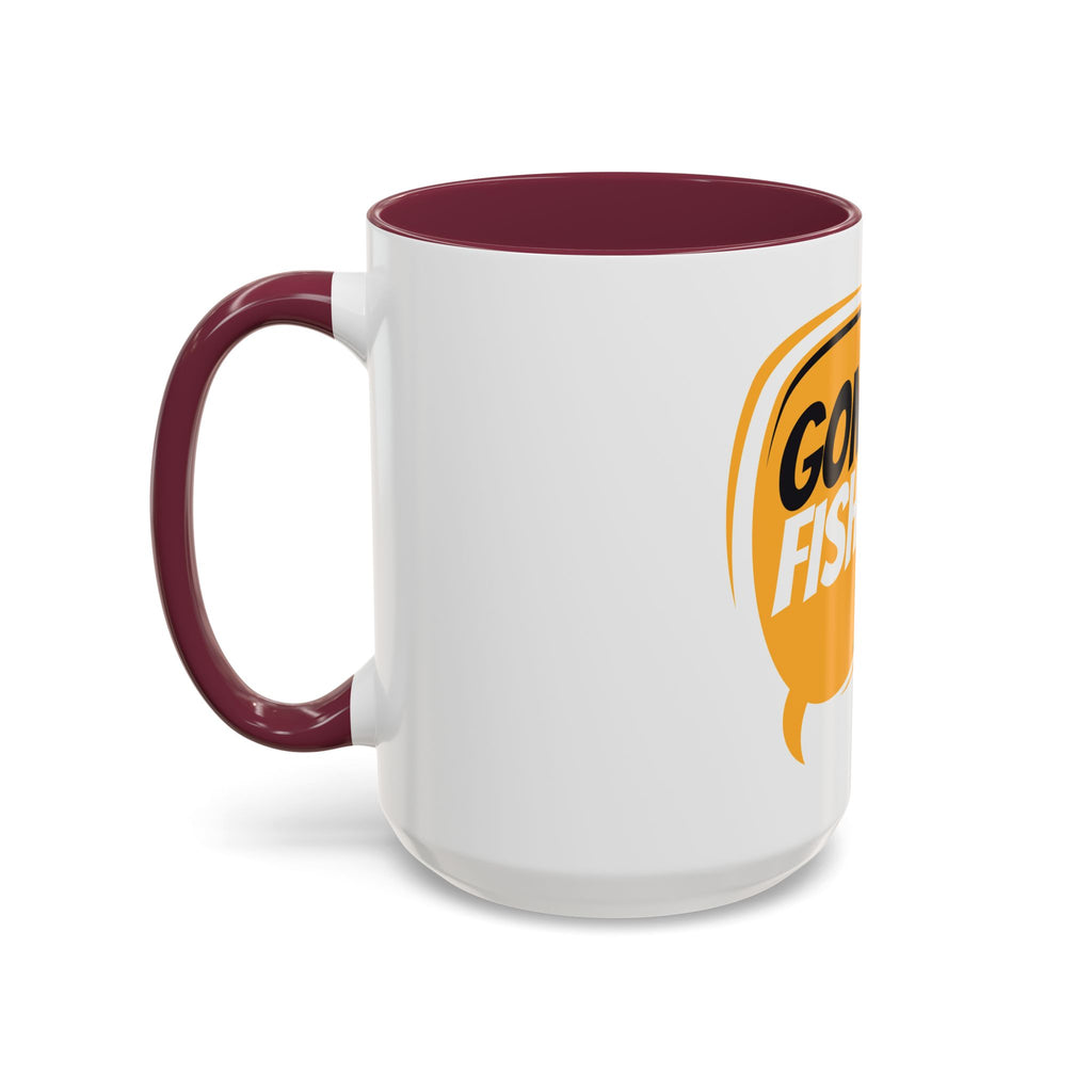 Gone Fishing Speech Bubble Mug | Fishing Quote Coffee Cup