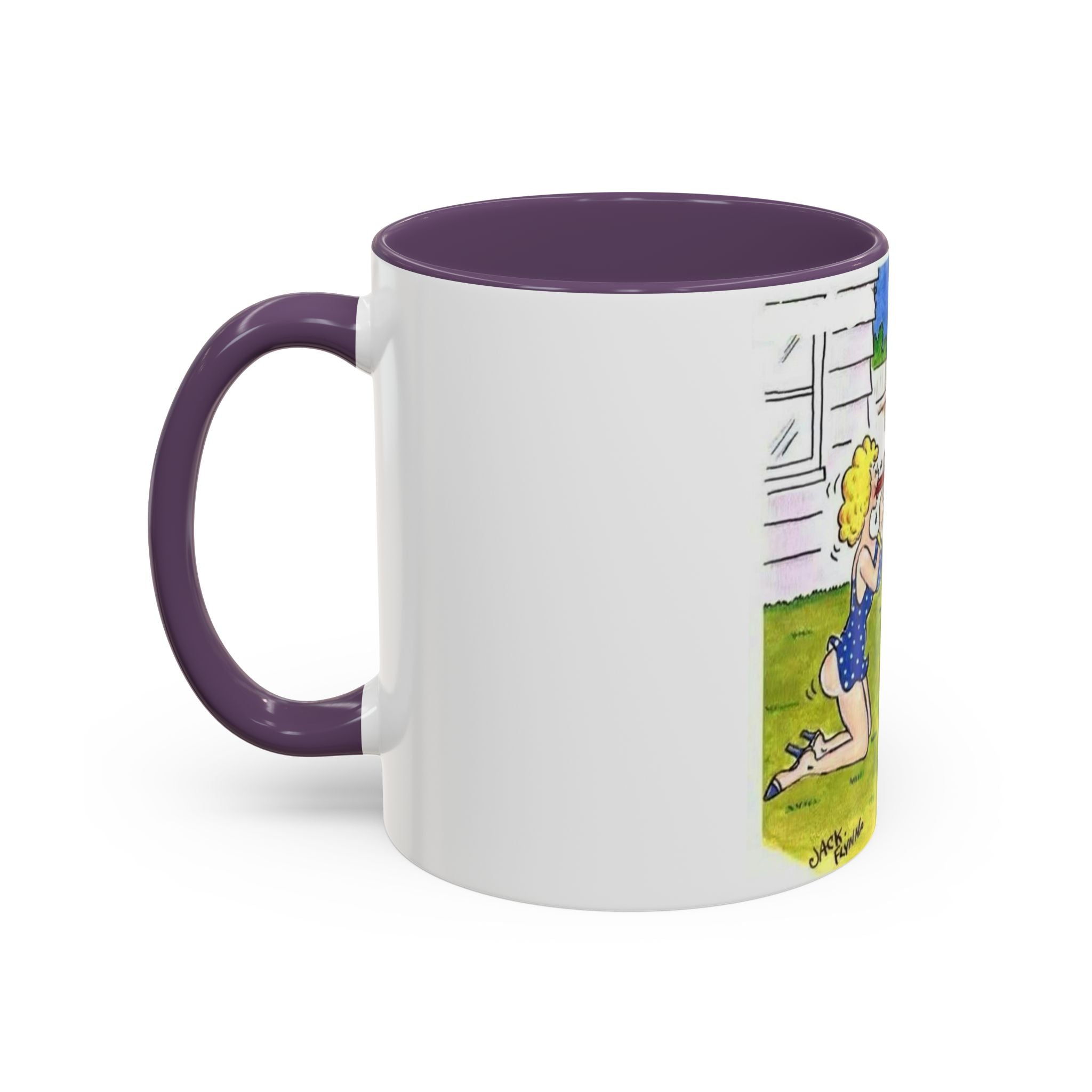 Backyard BBQ Cartoon mug | Accent Coffee Mug 11oz 15oz