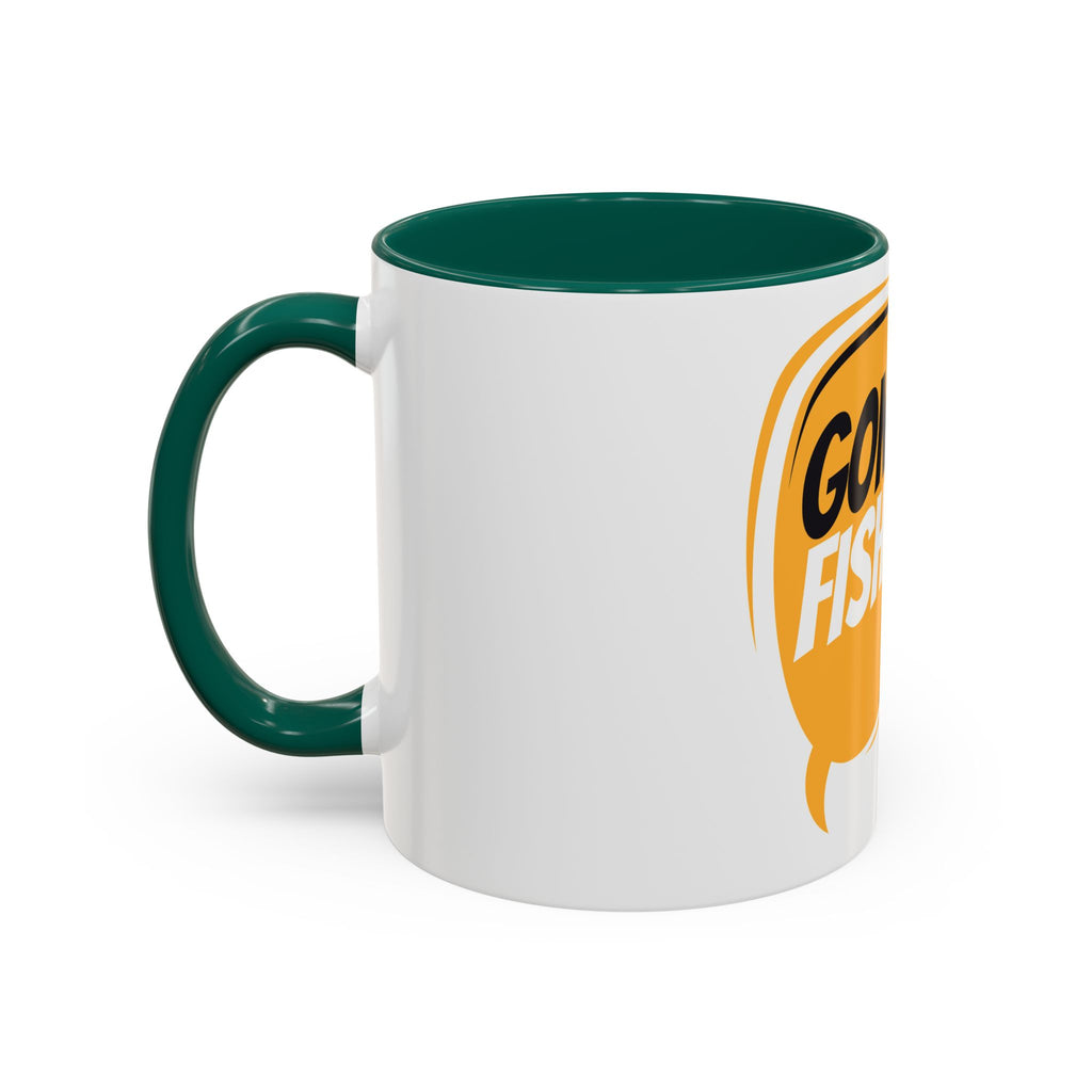 Gone Fishing Speech Bubble Mug | Fishing Quote Coffee Cup