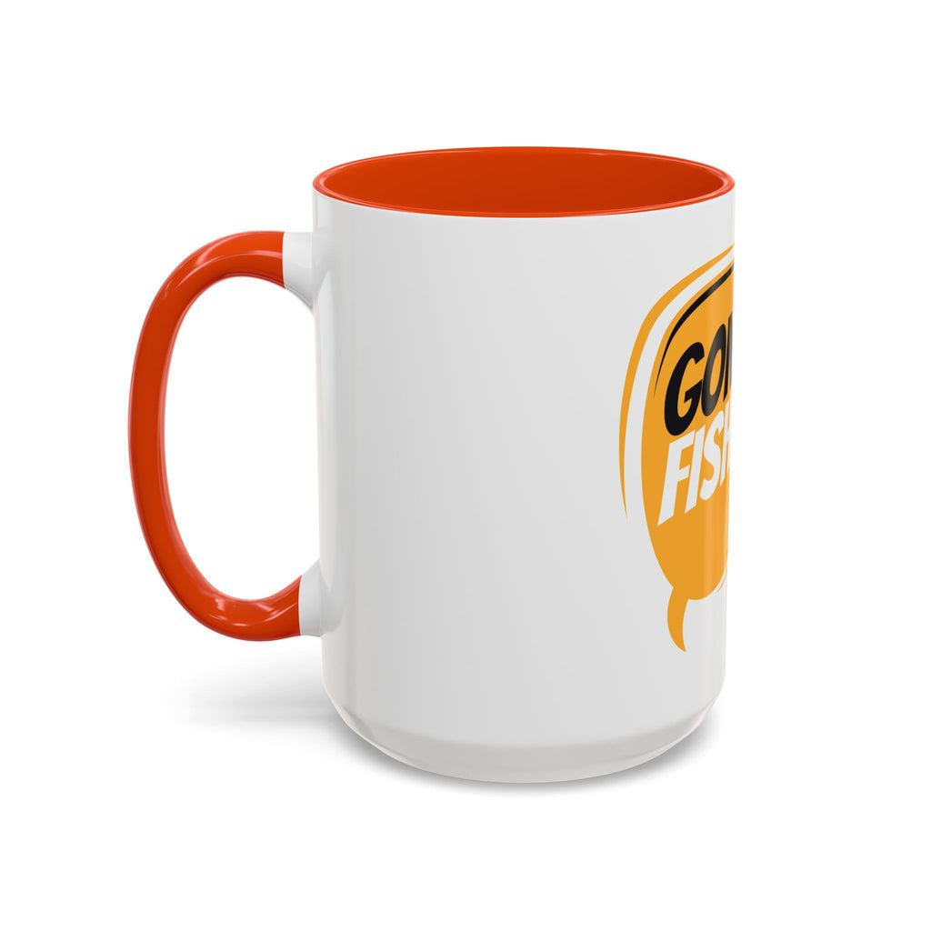 Gone Fishing Speech Bubble Mug | Fishing Quote Coffee Cup