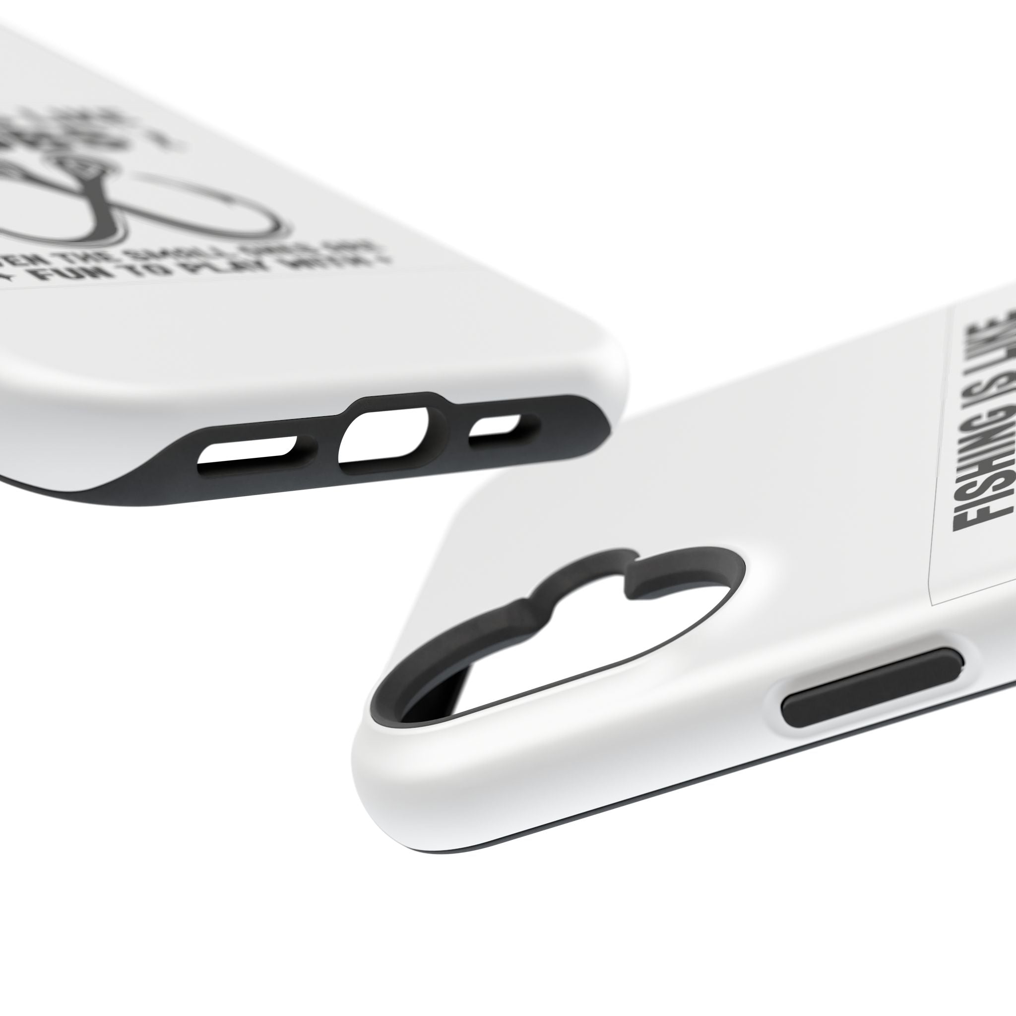 Fishing Is Like Boobs phone case | Impact-Resistant Case