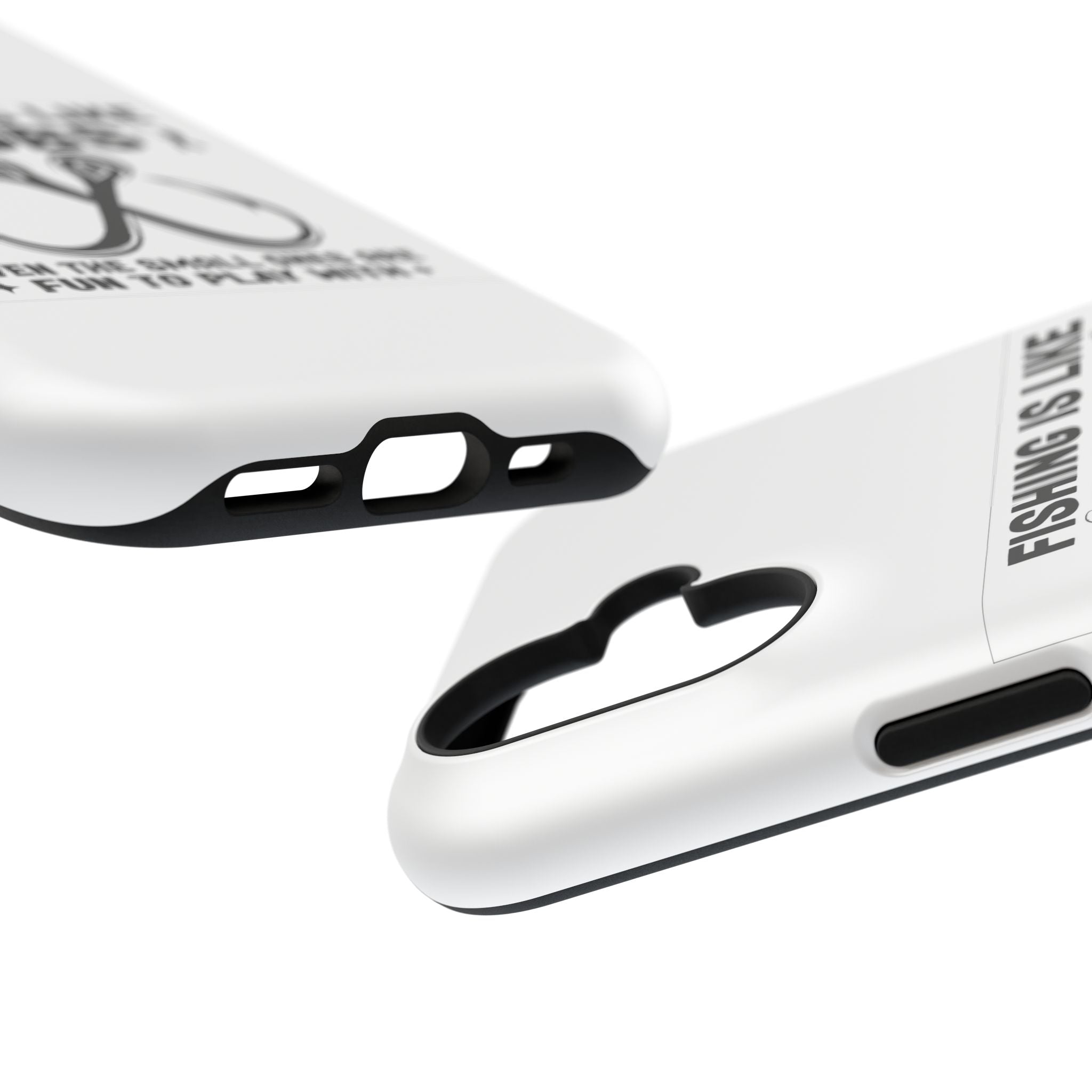 Fishing Is Like Boobs phone case | Impact-Resistant Case