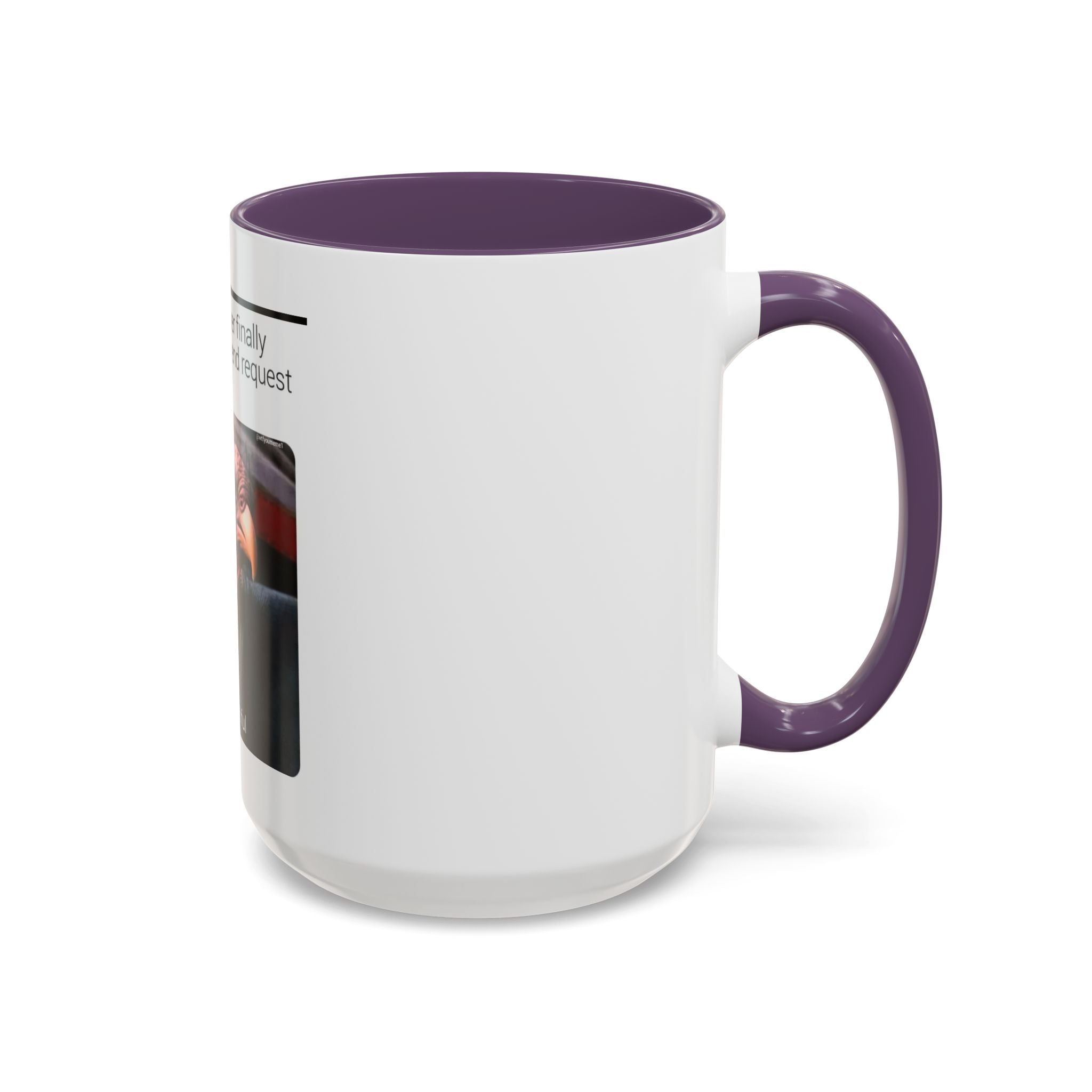 Hey Beautiful Turkey Meme Mug | Accent Coffee Mug 11oz 15oz