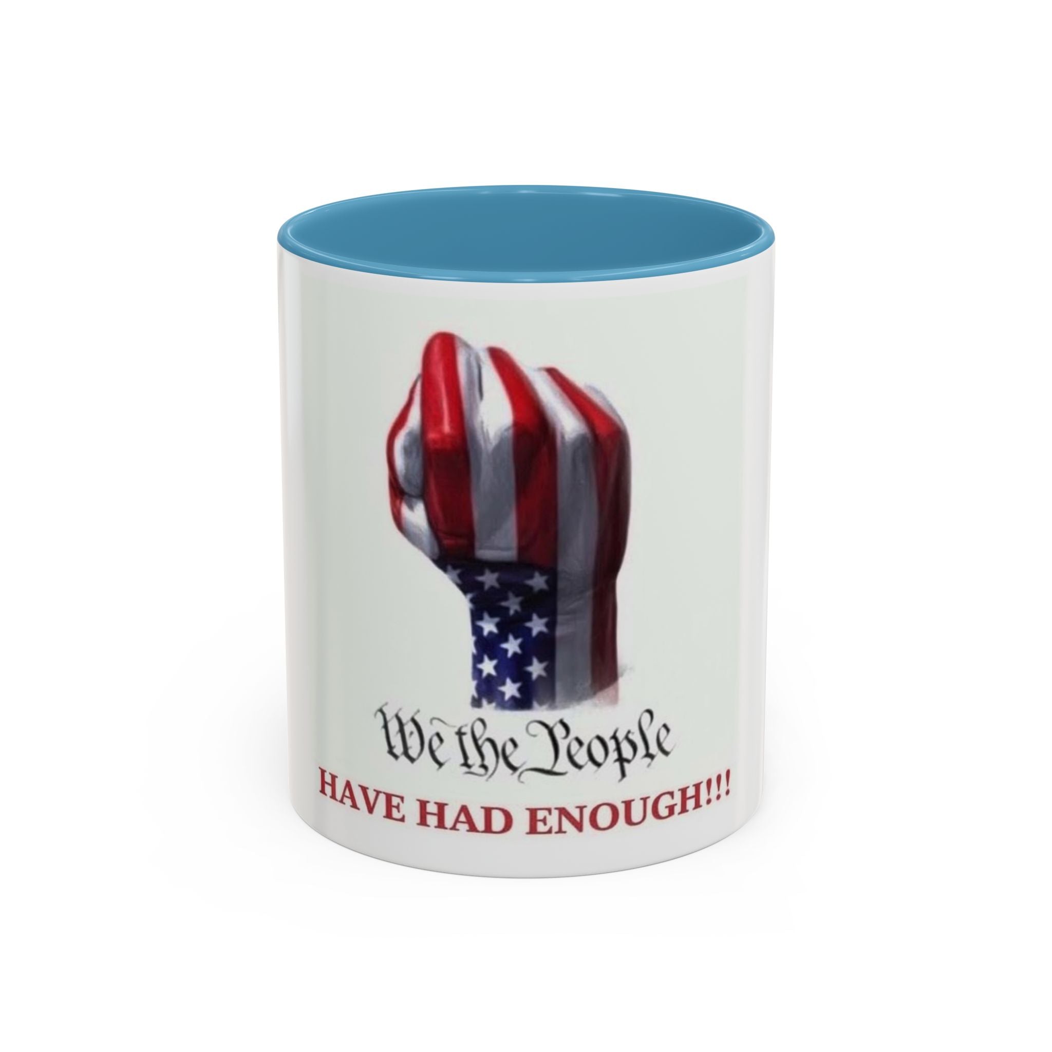 We the People Fist American Flag Accent Mug | 11oz 15oz