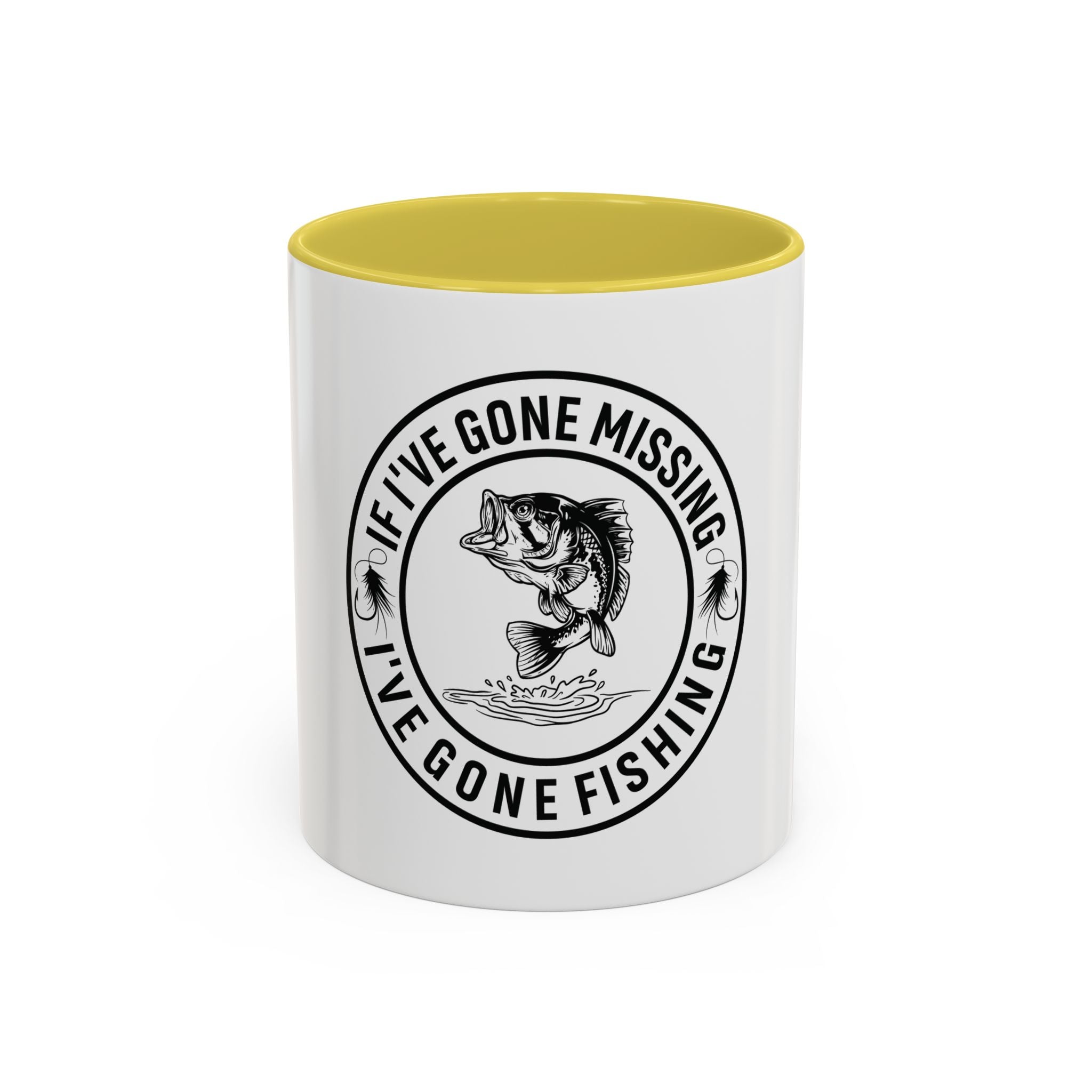 If I've Gone Missing I've Gone Fishing Mug | Fishing Bass Coffee Cup