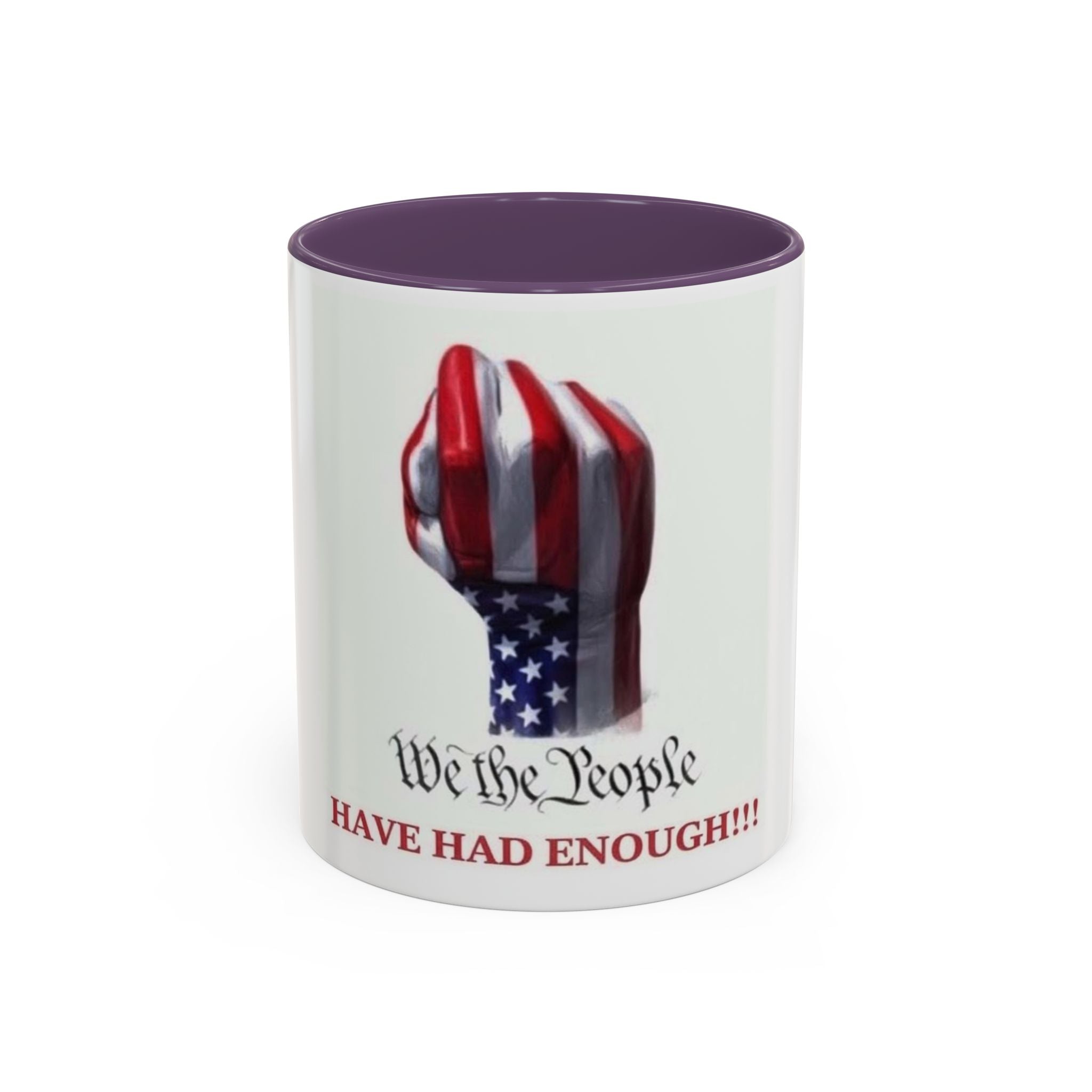 We the People Fist American Flag Accent Mug | 11oz 15oz