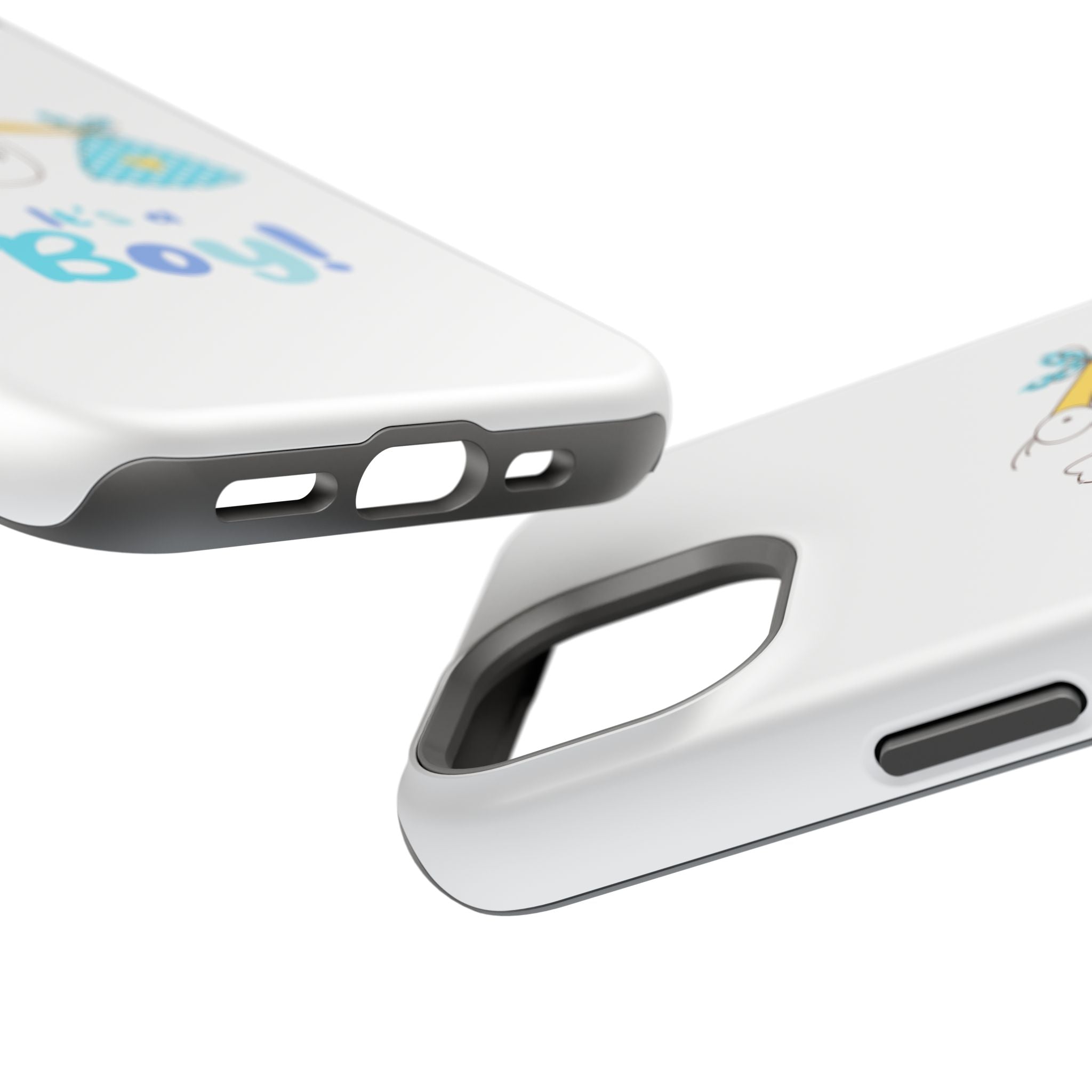 Stork 'It's a Boy' Phone Case | Impact-Resistant Case