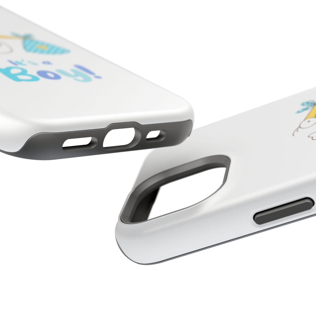 Stork 'It's a Boy' Phone Case | Impact-Resistant Case
