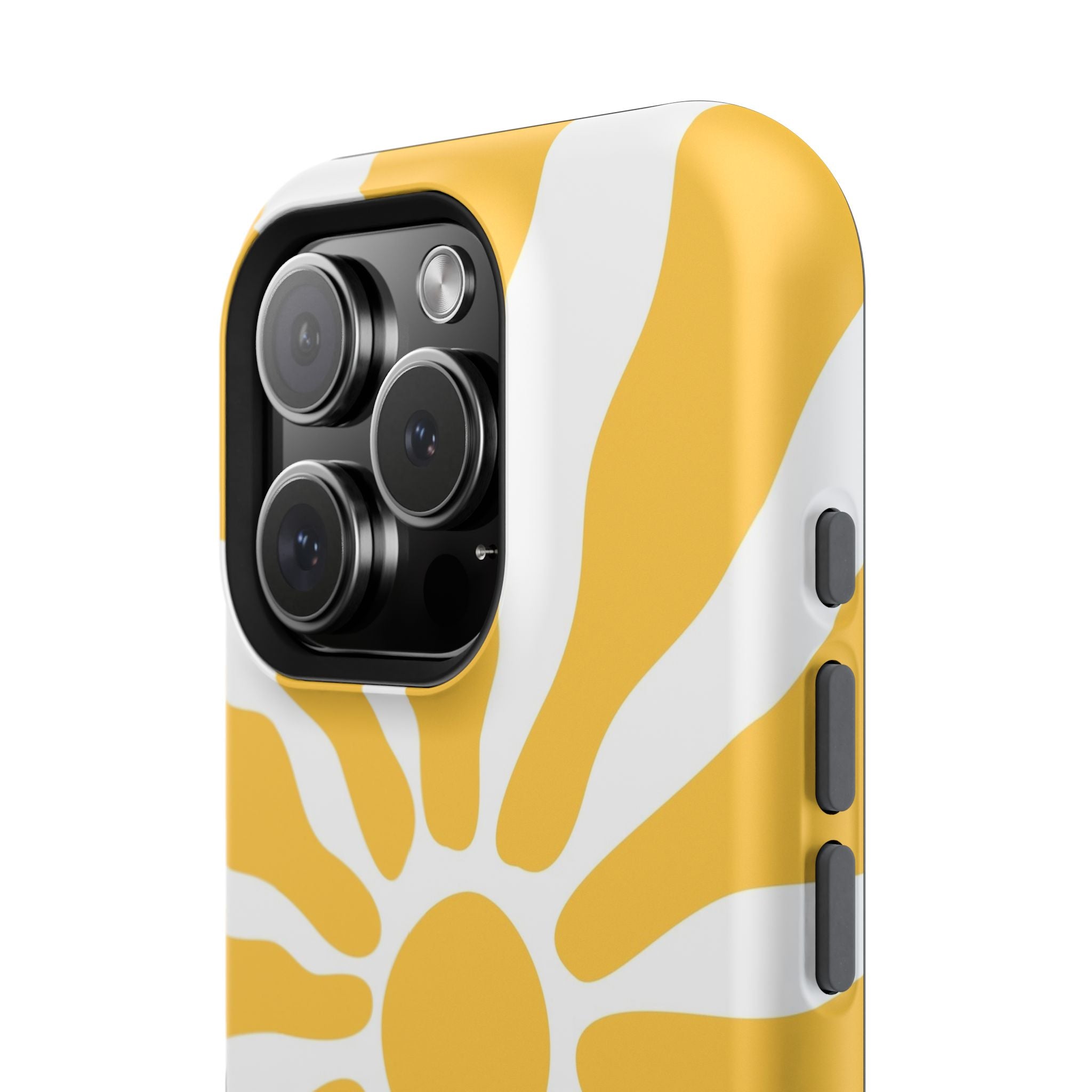Retro Sunburst iPhone Case | Impact-Resistant Phone Case