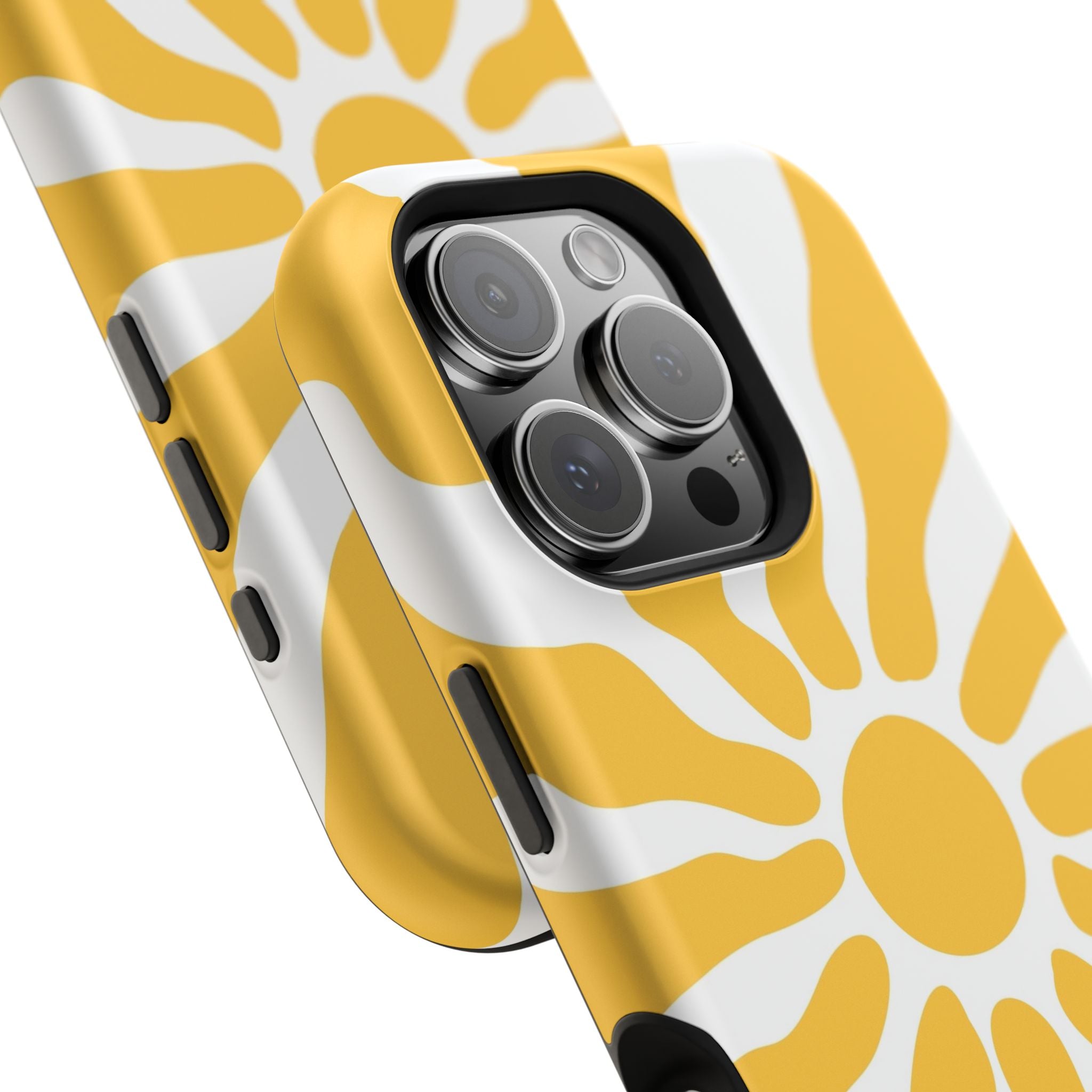 Retro Sunburst iPhone Case | Impact-Resistant Phone Case