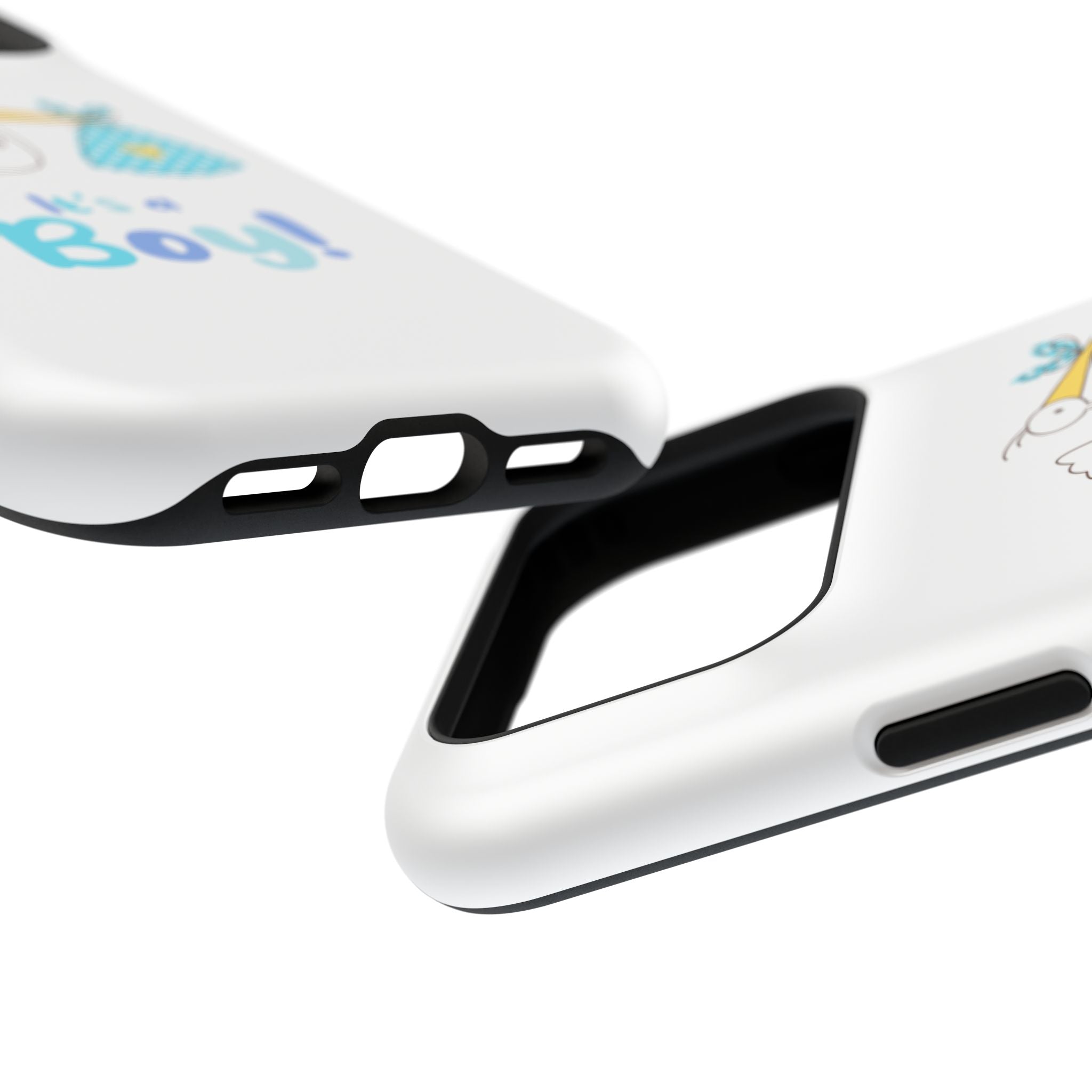 Stork 'It's a Boy' Phone Case | Impact-Resistant Case