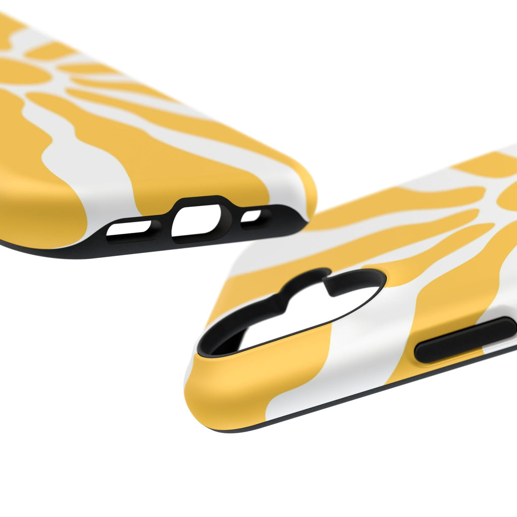 Retro Sunburst iPhone Case | Impact-Resistant Phone Case