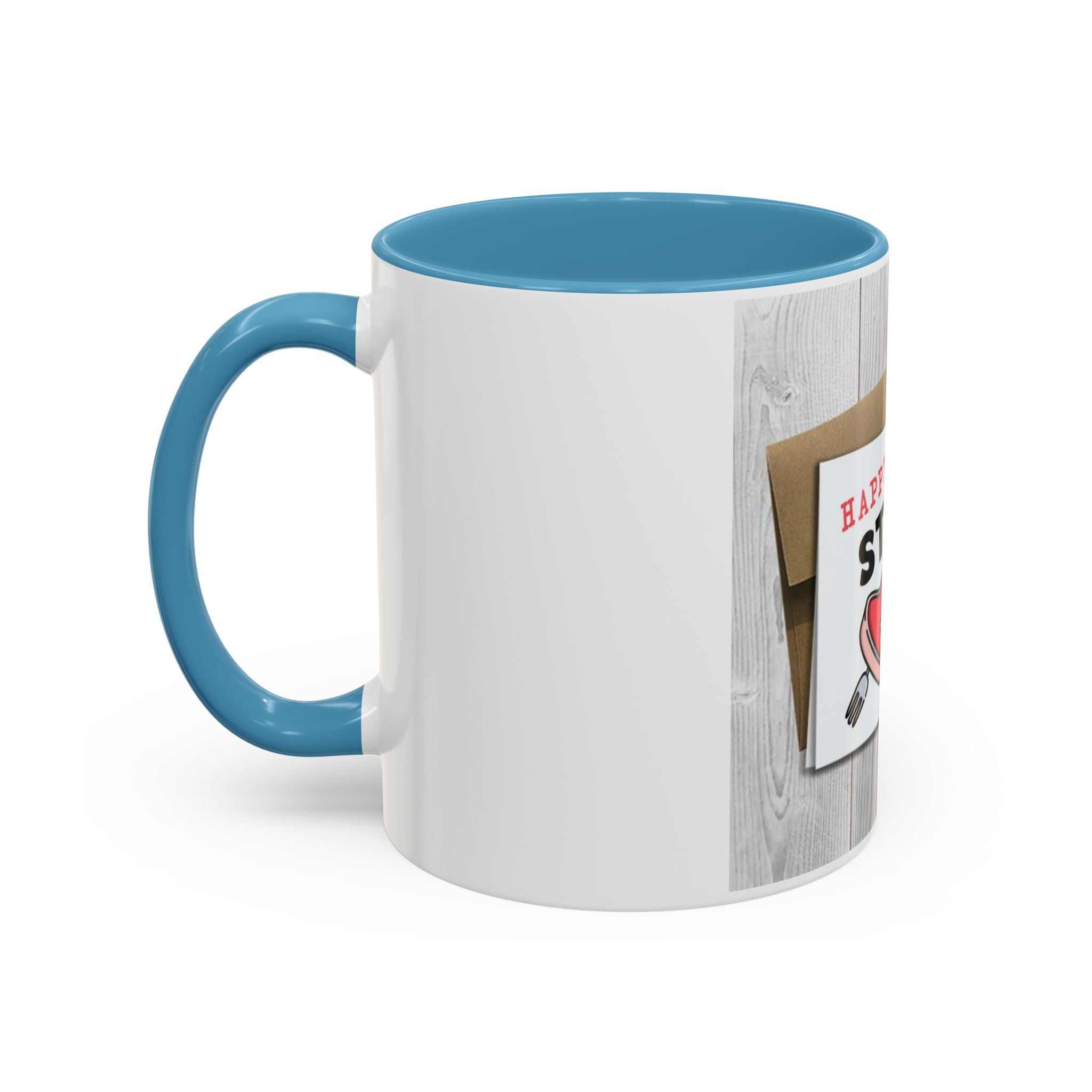 Happy Steak & BJ Day Mug | Novelty Coffee Mug, Humorous Holiday Design