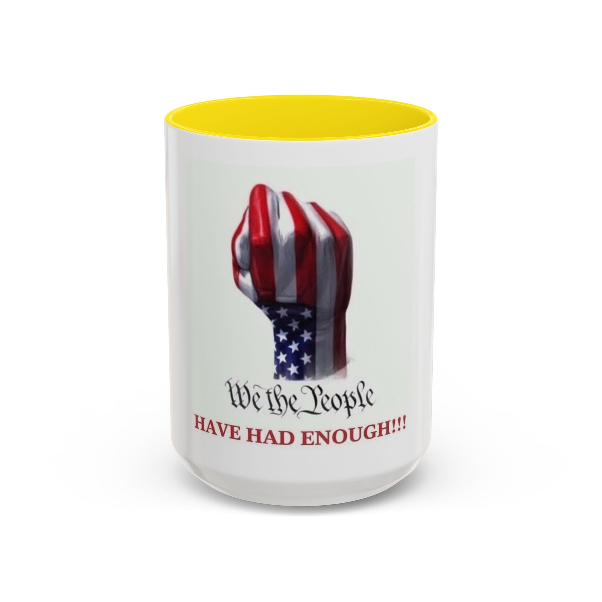 We the People Fist American Flag Accent Mug | 11oz 15oz