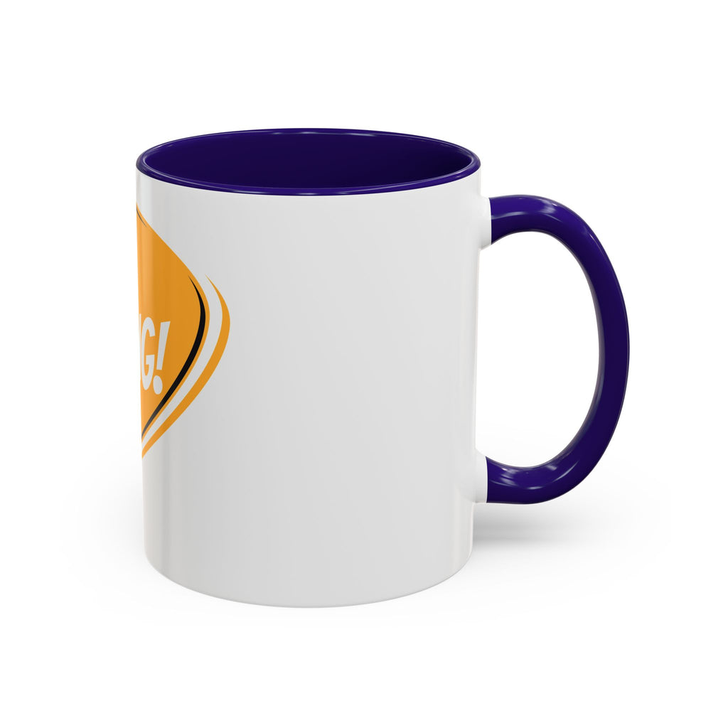 Gone Fishing Speech Bubble Mug | Fishing Quote Coffee Cup